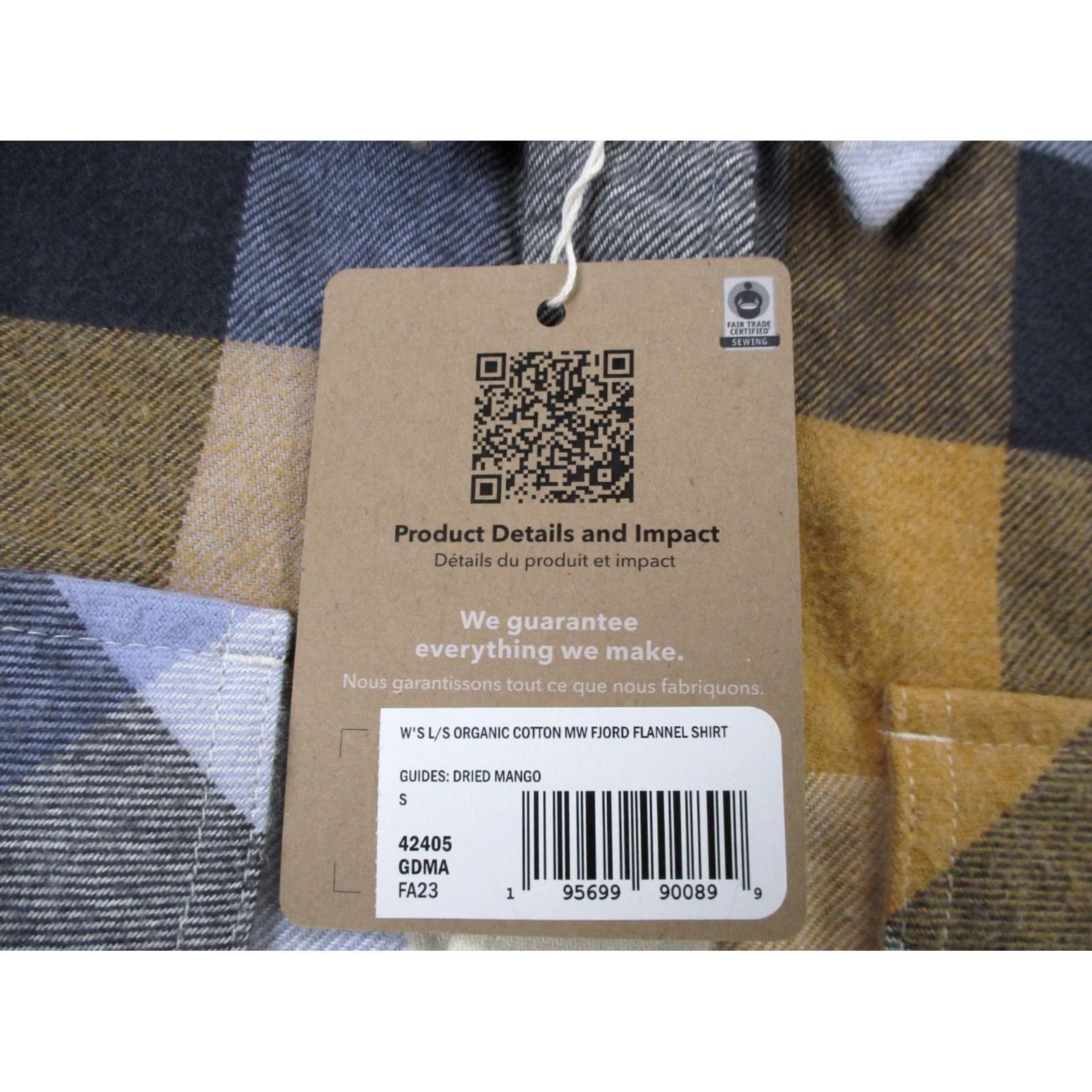Patagonia Patagonia Shirt Womens S Plaid Organic Cotton Fjord Flannel Work Casual 42405 Size S / US 4 / IT 40 - 7 Thumbnail