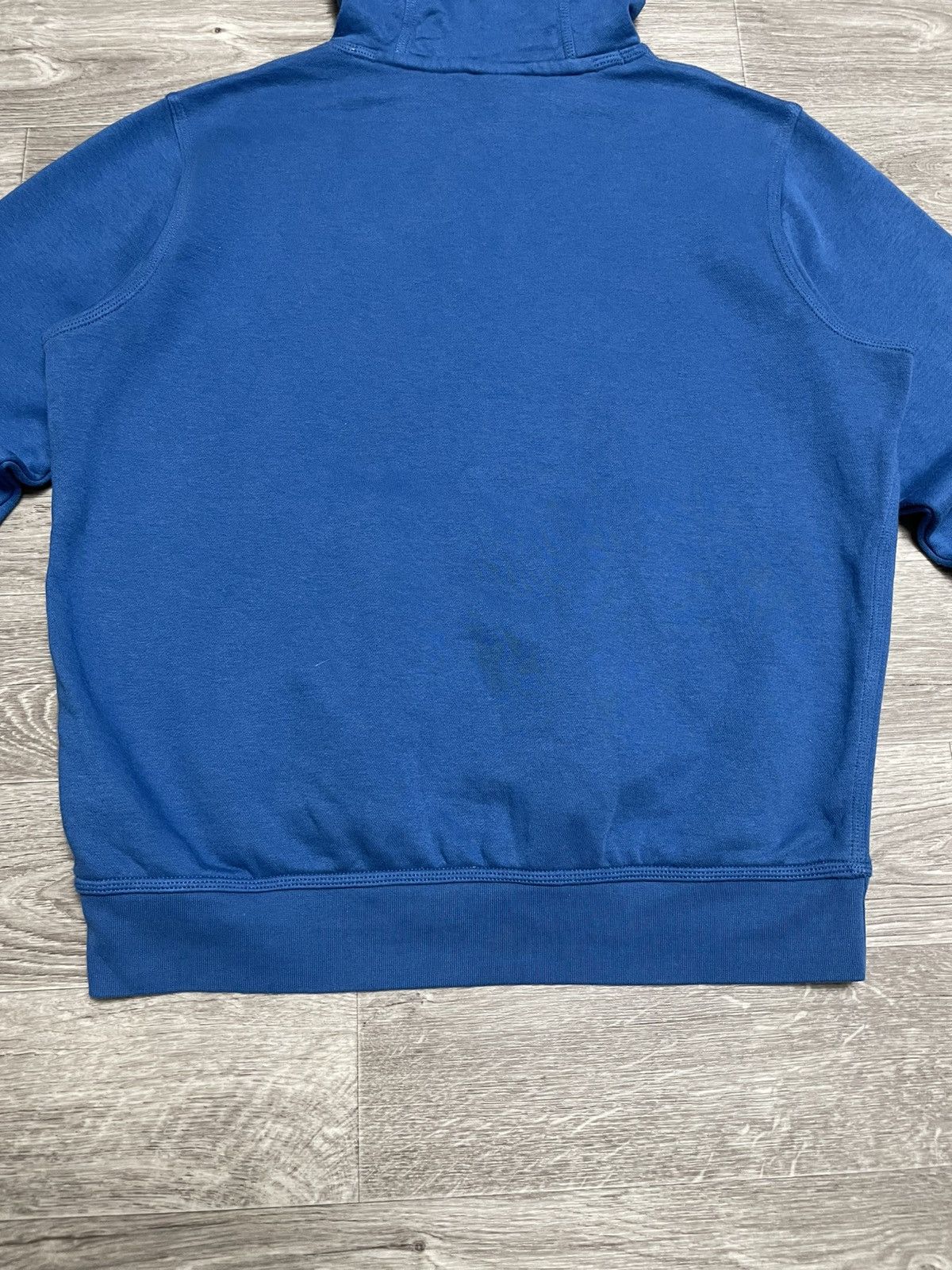 Nike Nike Swoosh Logo Blue Basic Hoodie Y2K Streetwear Size US L / EU 52-54 / 3 - 12 Thumbnail