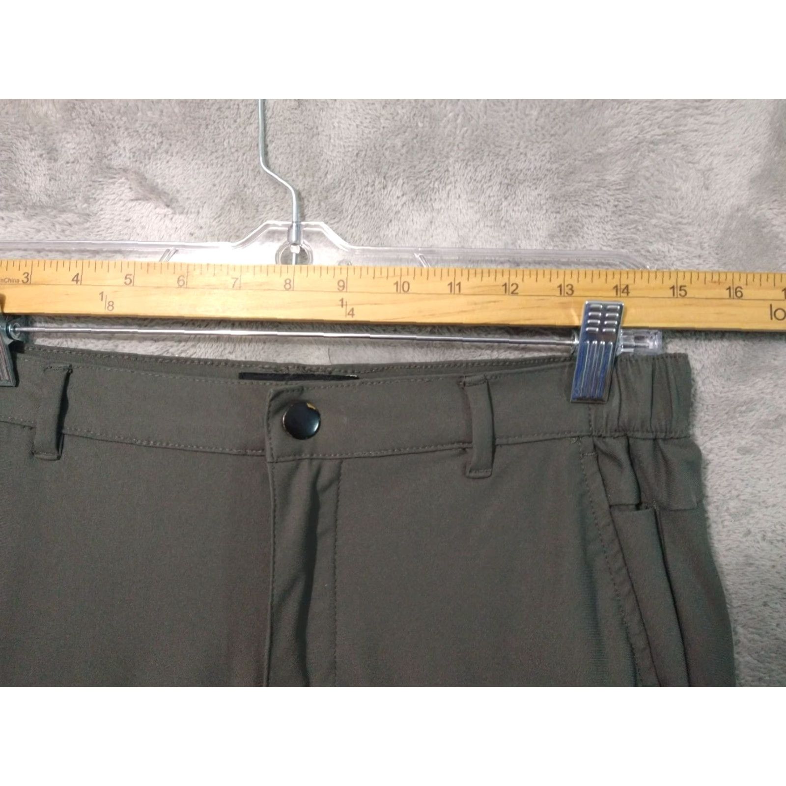 UES Clothing CUTS Clothing Pants Mens Medium Gray AO Jogger Slim Fit Performance Stretch Size US 31 - 3 Thumbnail