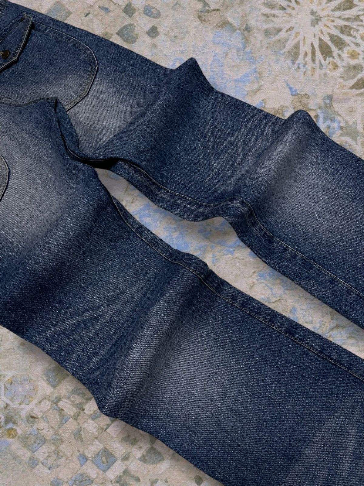 Takeo Kikuchi Vintage Og 1990s Japan Takeo Kikuchi Traditional Koi Denim Size US 32 / EU 48 - 15 Thumbnail
