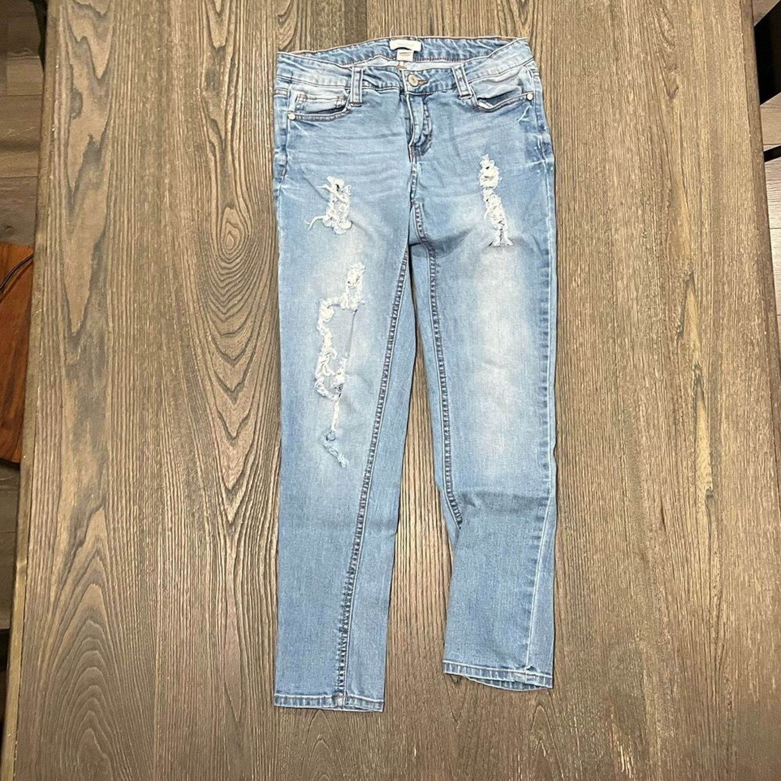 Vintage Blue Asphalt Relaxed Fit Jeans Straight Leg Size 7/28 Size 28" / US 6 / IT 42 - 1 Thumbnail
