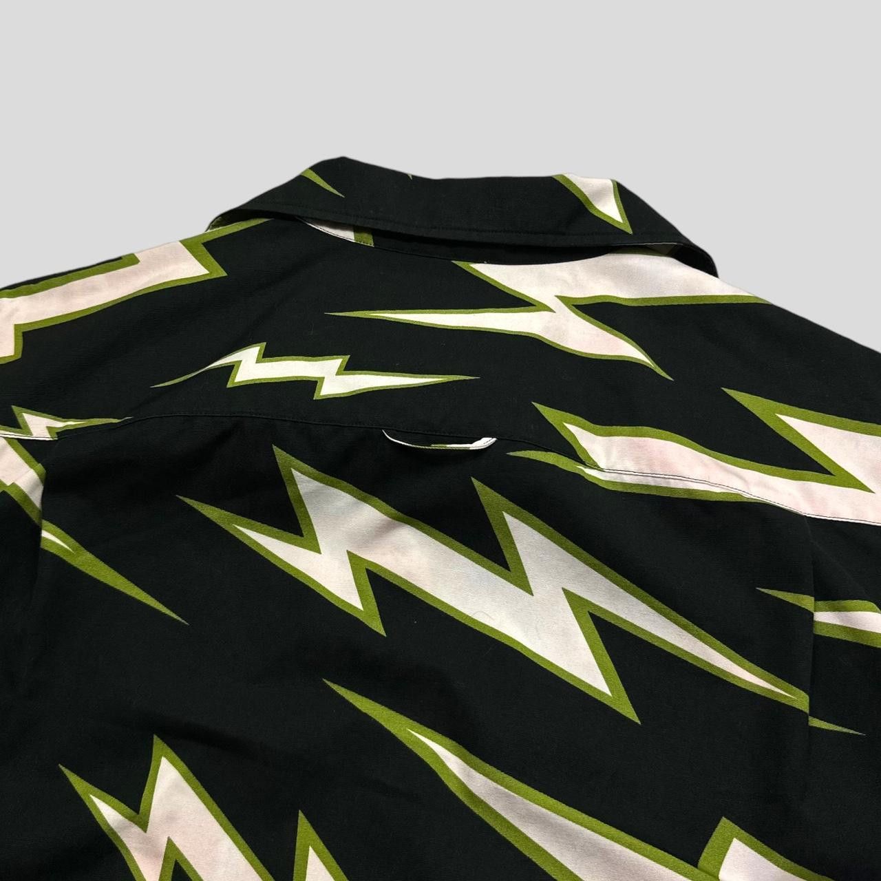 Prada Prada x Frankenstein FW19 Boxy Lightning Shirt - XS (S/M) Size US S / EU 44-46 / 1 - 4 Thumbnail