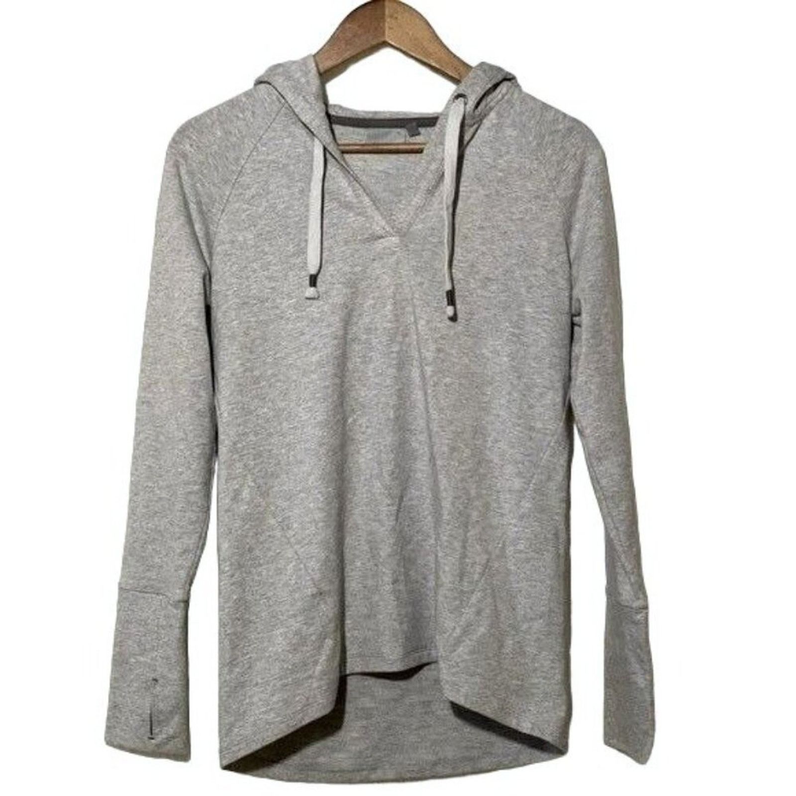 Athleta Athleta Hoodie Womens XS Idyllwild Fitted Activewear Gray Size XS / US 0-2 / IT 36-38 - 1 Thumbnail