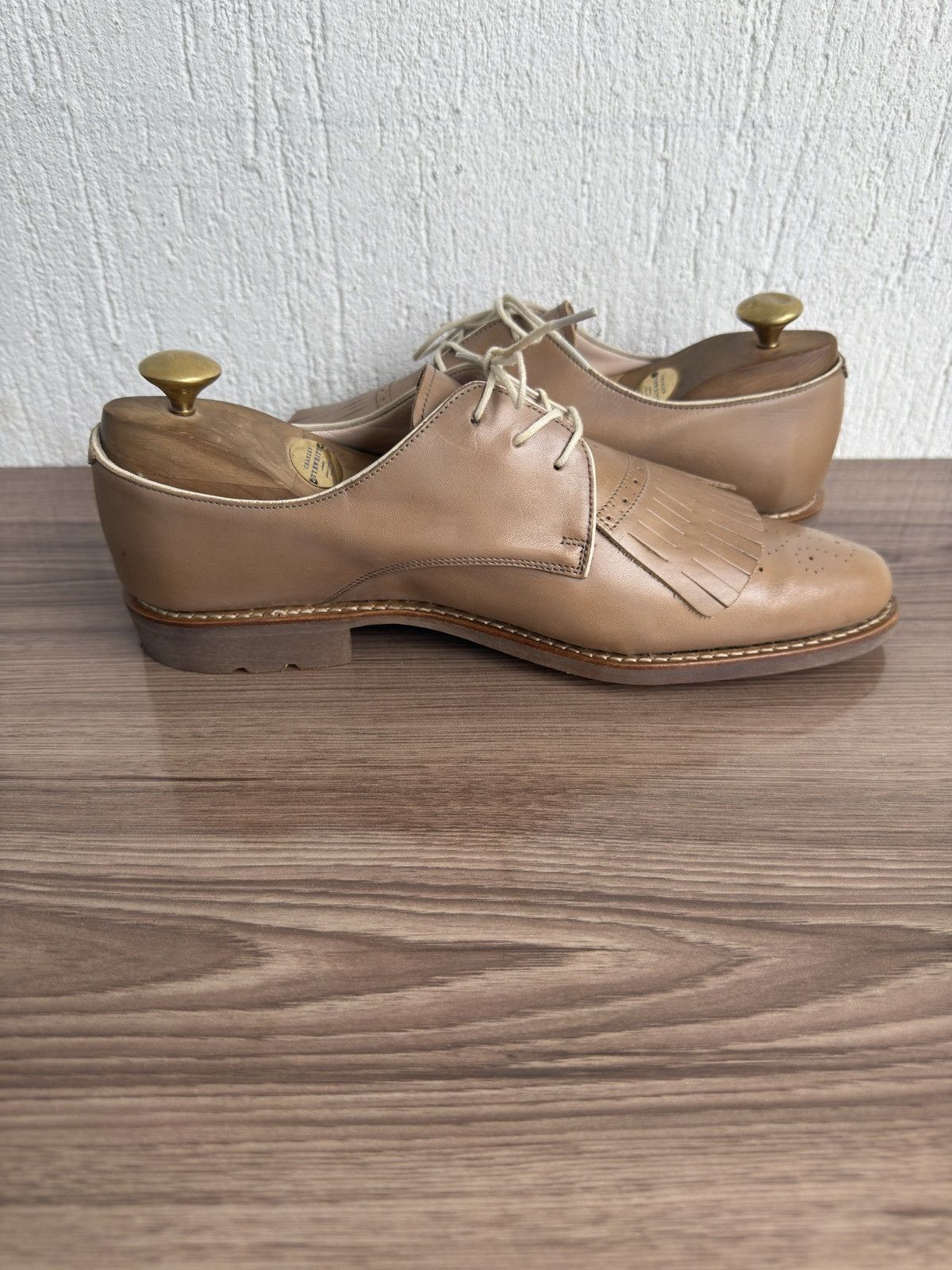 Paraboot Micheal marche tan derby Size US 8 / EU 41 - 13 Thumbnail