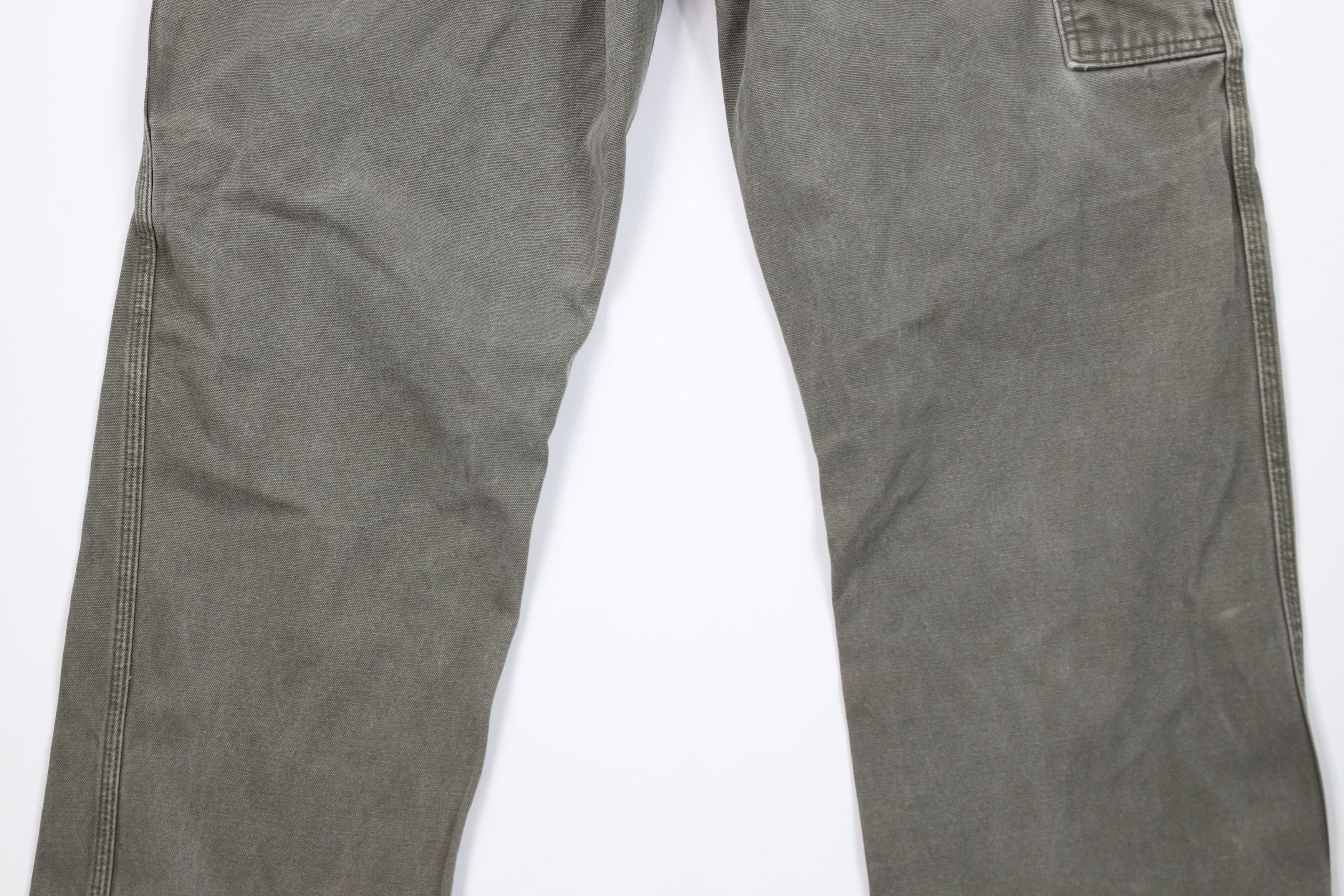 Dickies Vintage Dickies Canvas Wide Leg Dungaree Pants Green Cotton Size US 44 / EU 60 - 11 Thumbnail