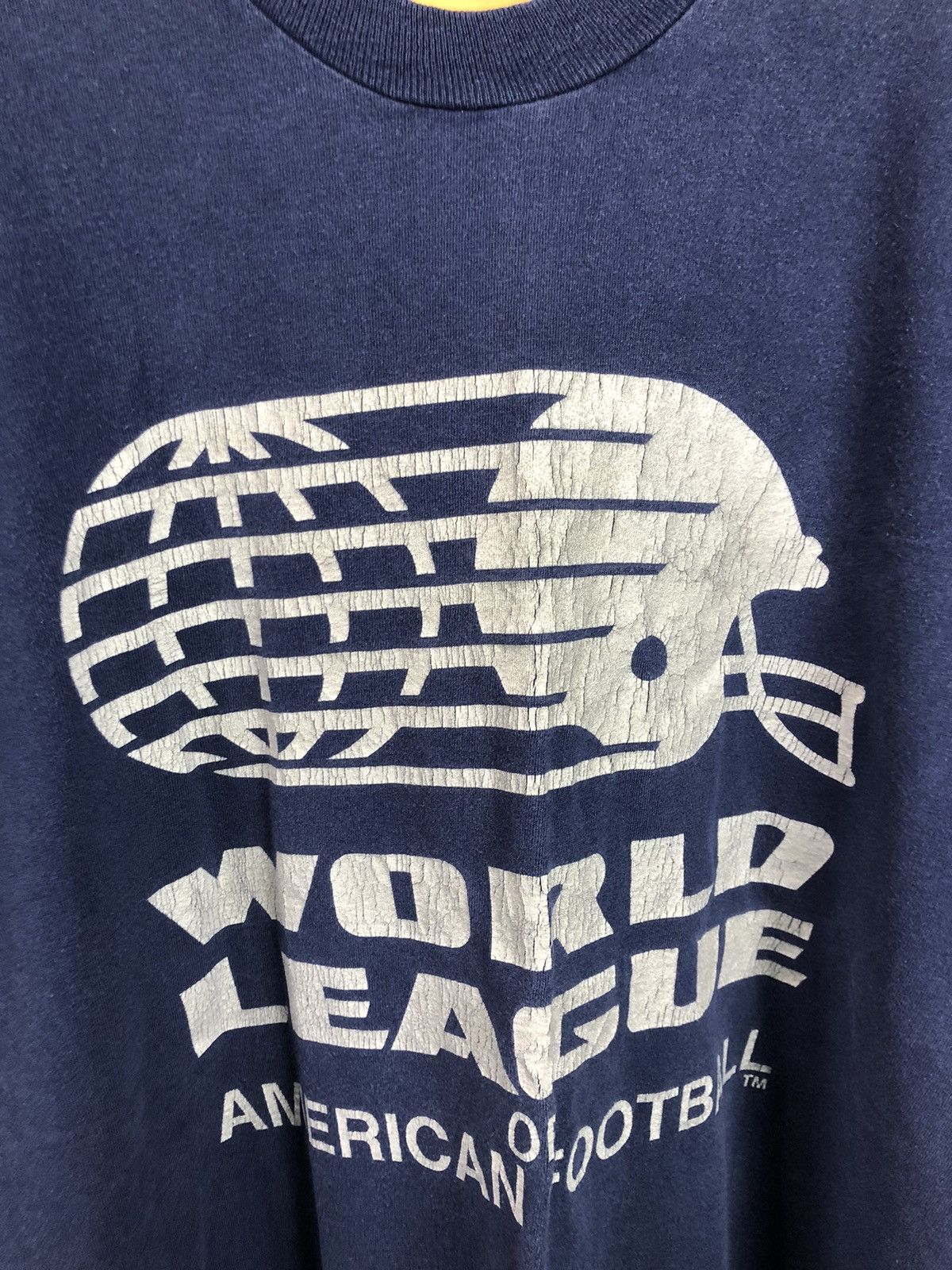 NFL × Vintage Very Vintage 90s World League American Football Single Stich Size US XL / EU 56 / 4 - 3 Thumbnail