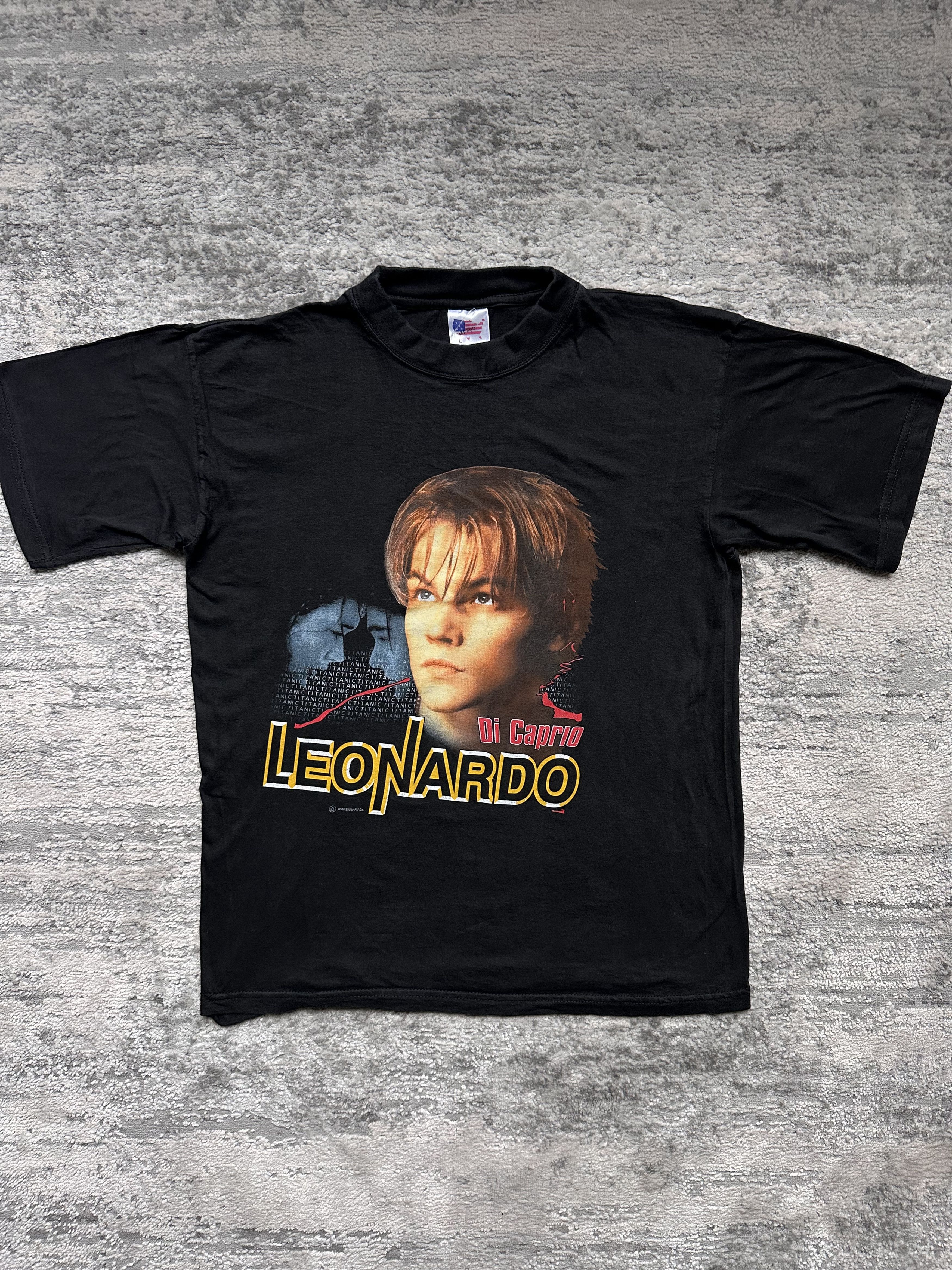 Vintage Leonardo Di Caprio vintage t shirt Size US L / EU 52-54 / 3 - 1 Thumbnail