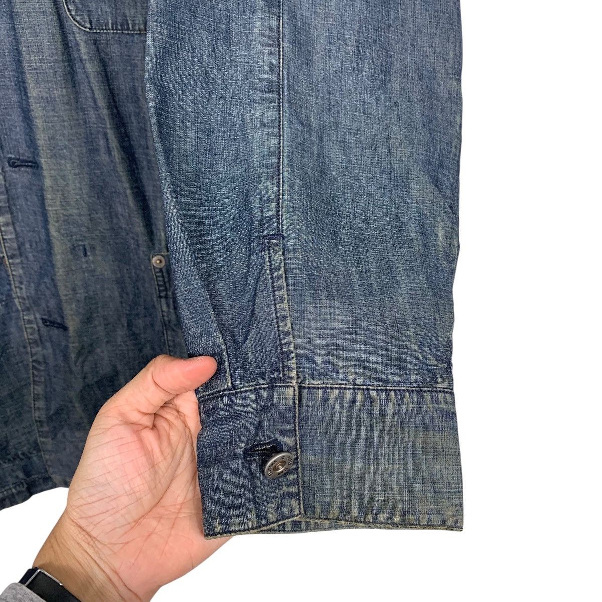 Japanese Brand Japanese Brand Papas Denim Jacket Size US XL / EU 56 / 4 - 13 Thumbnail
