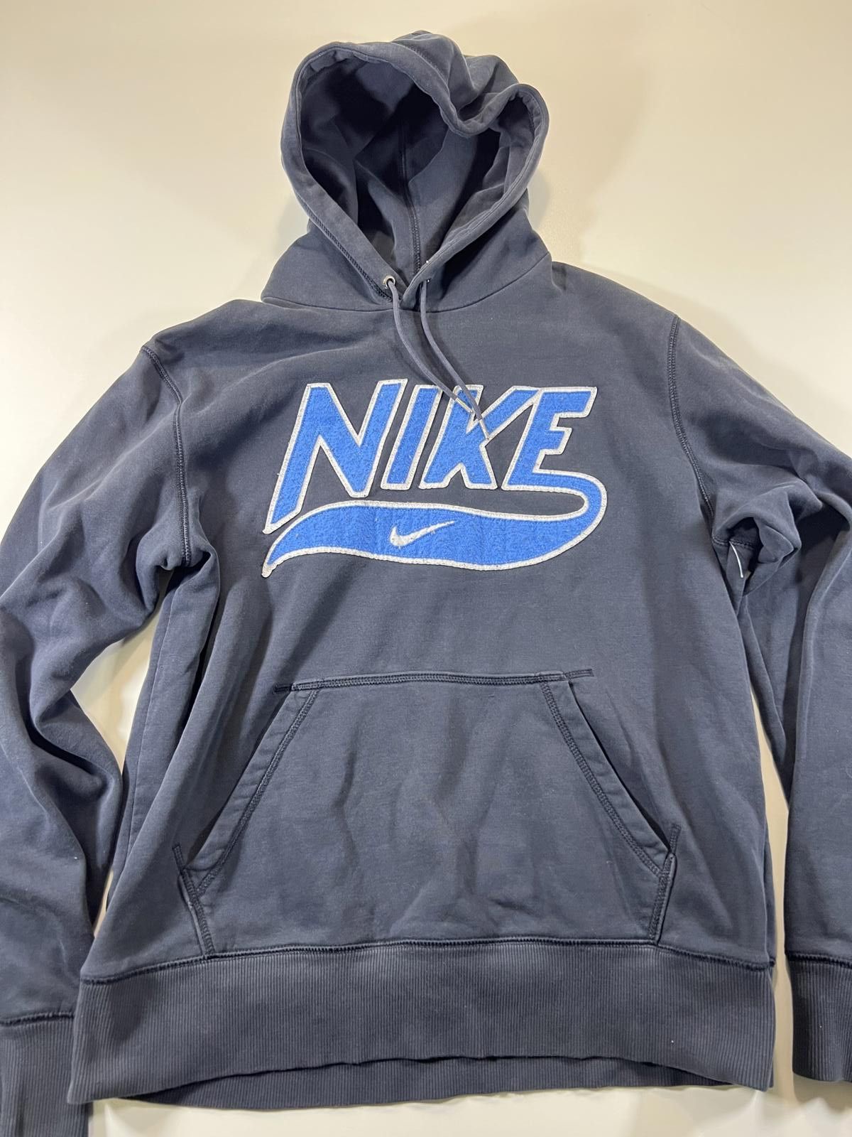 Nike Nike Men's Hoodie with Blue Logo, Size L Size US L / EU 52-54 / 3 - 1 Thumbnail