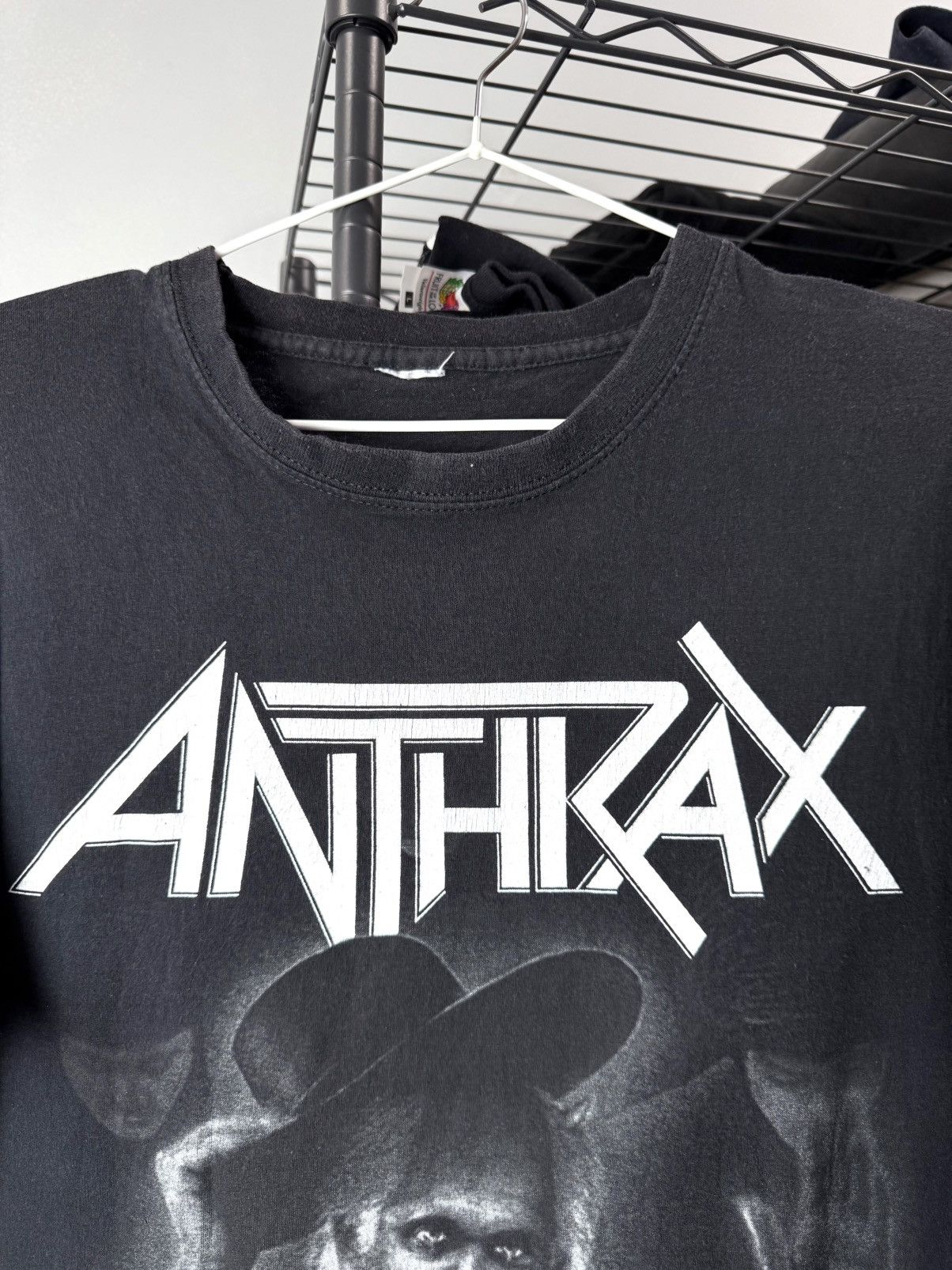 Band Tees Vintage 2011 Anthrax Band Rock T Shirt Size US L / EU 52-54 / 3 - 2 Thumbnail