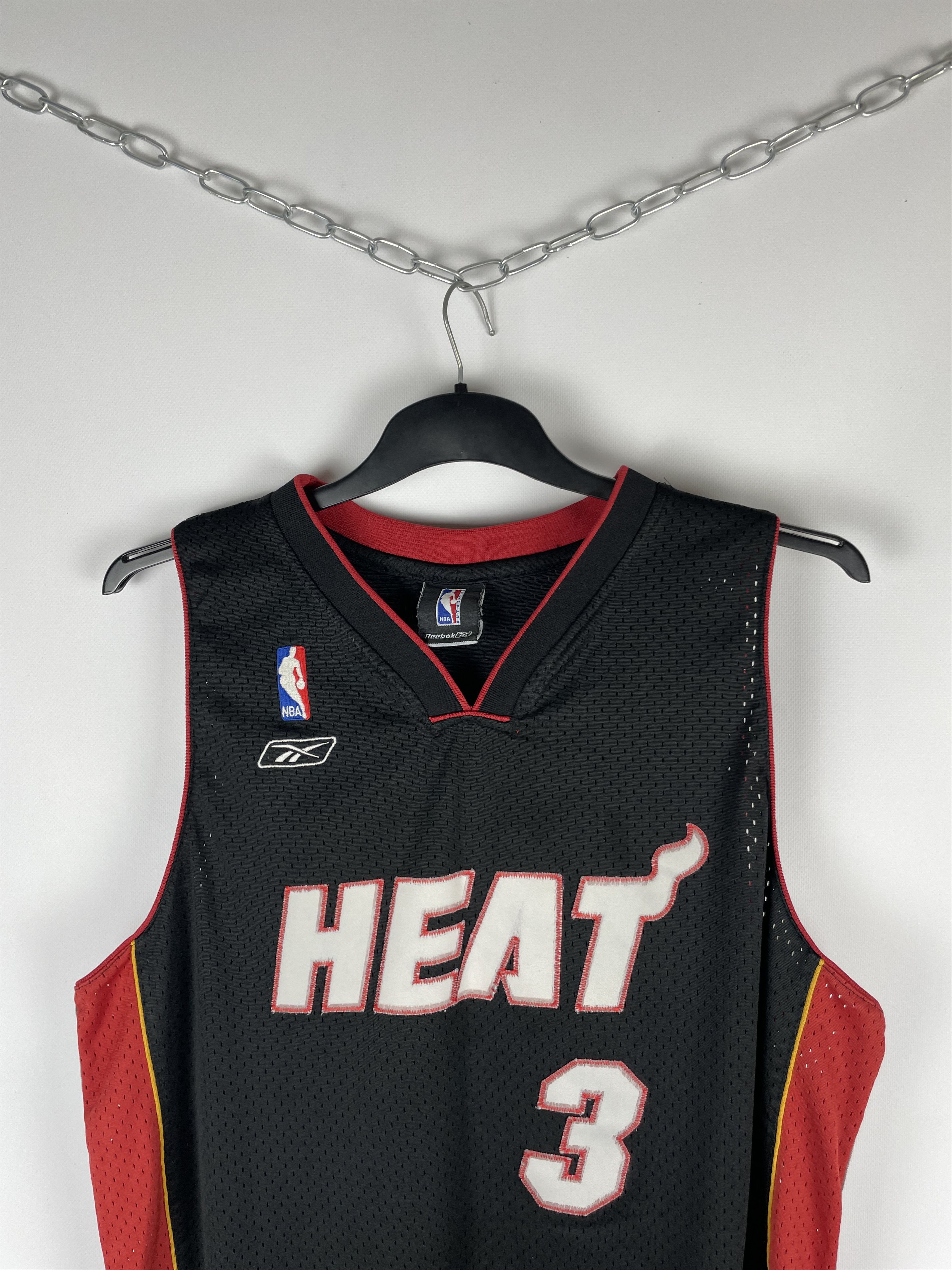 NBA Miami Heat Dwayne Wade #3 Reebok Jersey Size US XL / EU 56 / 4 - 3 Thumbnail