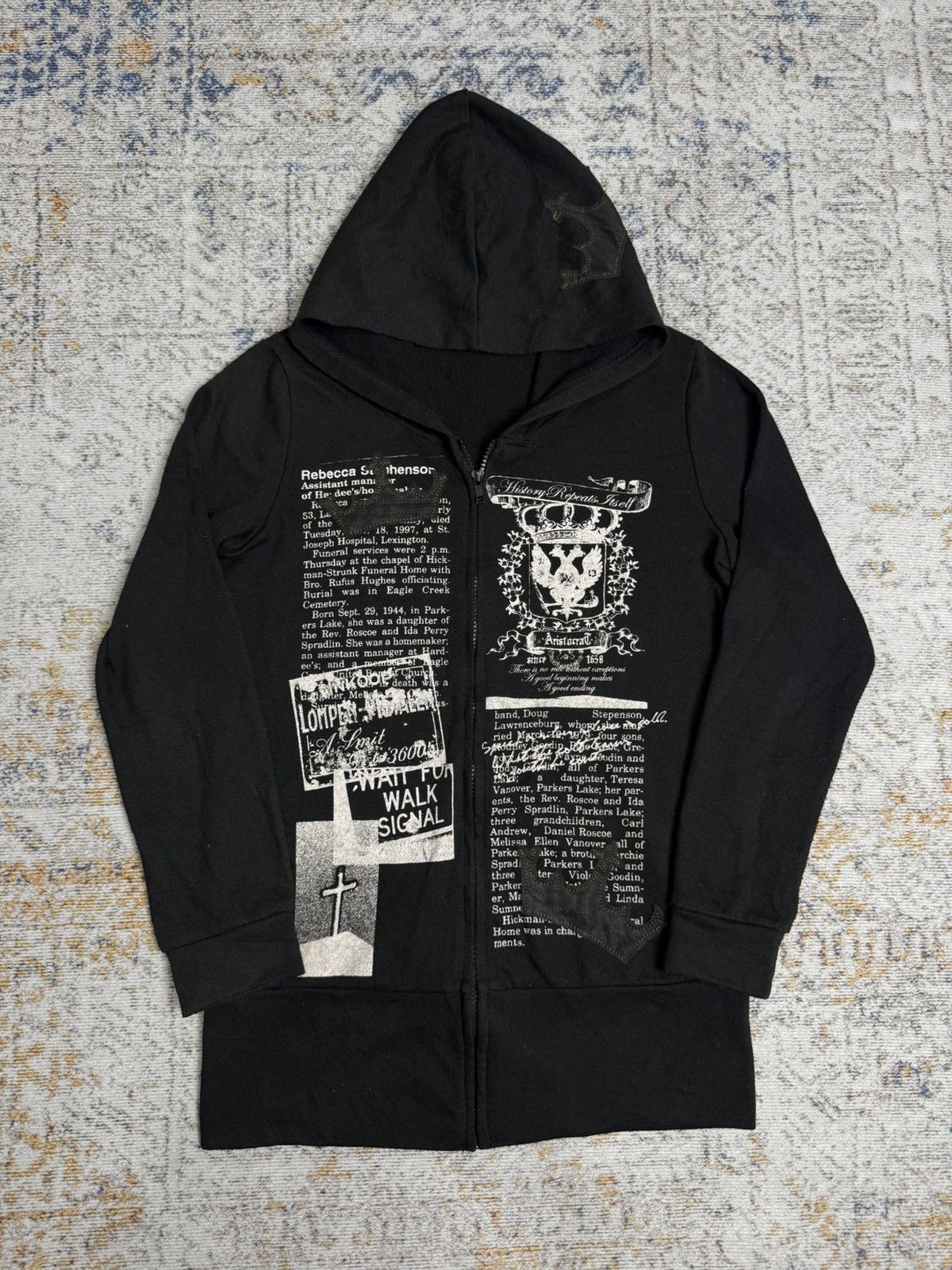Hysteric Glamour Lazy daisy punk lgb ifsix style hoodie Size US M / EU 48-50 / 2 - 1 Thumbnail