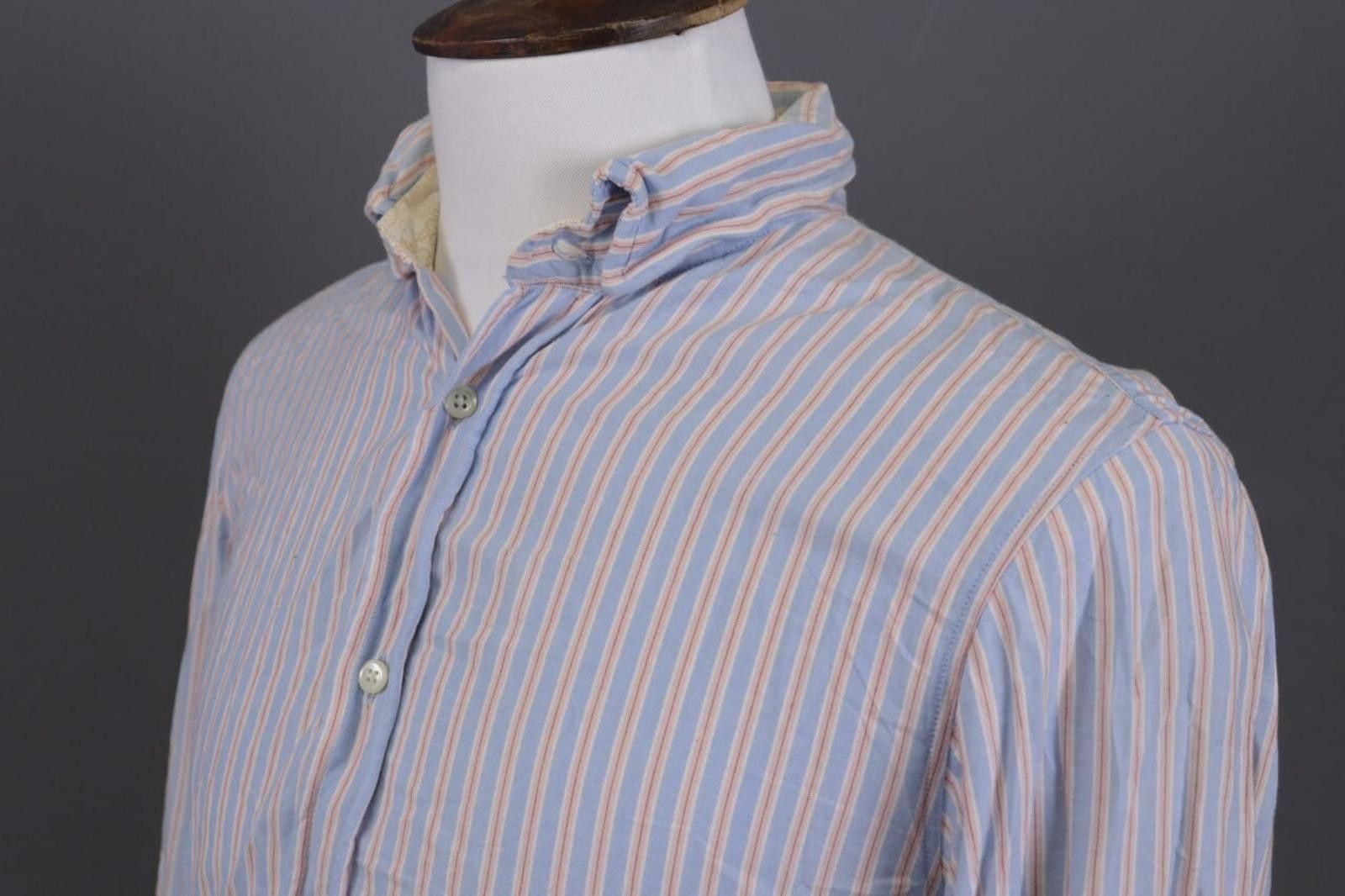 Hugo Boss Hugo Boss Multicolor Striped Floral Shirt Size M Size US M / EU 48-50 / 2 - 8 Thumbnail