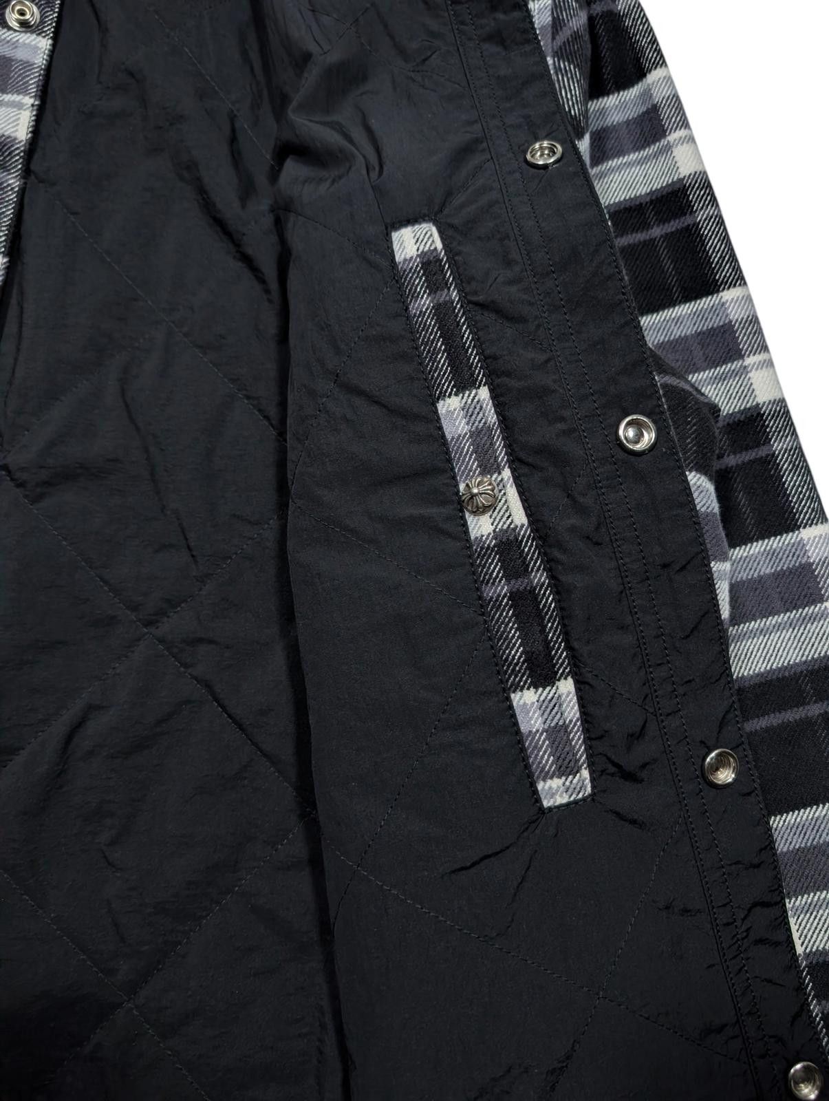 Chrome Hearts Chrome Hearts Work Dog Quilted Flannel Jacket 2025 Black Size US L / EU 52-54 / 3 - 4 Thumbnail