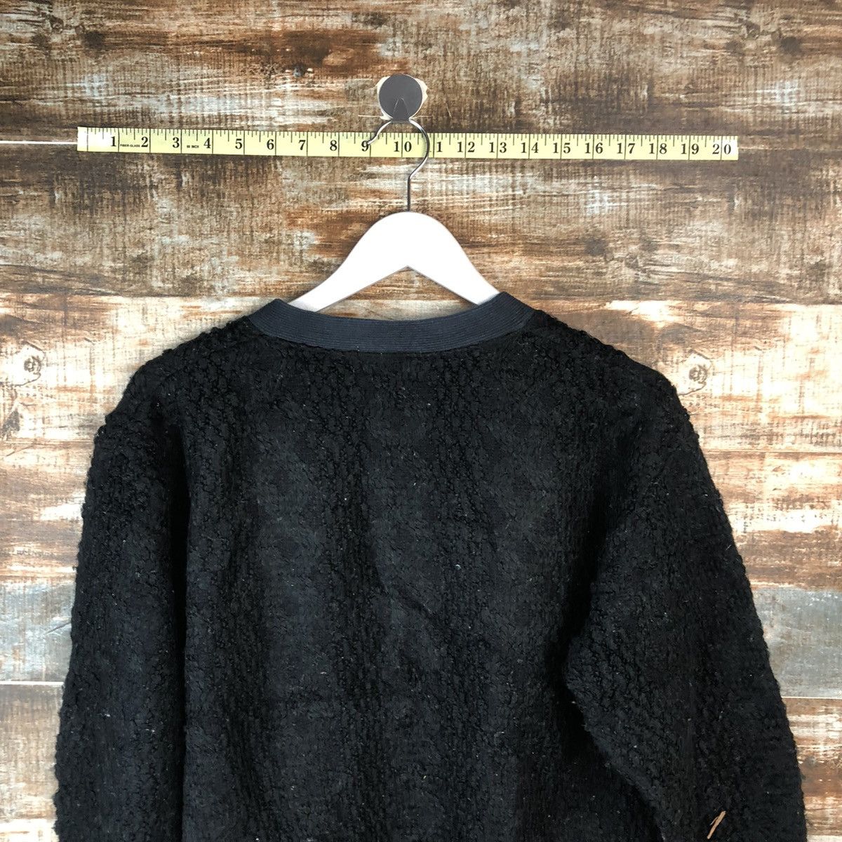 Japanese Brand Rocio Black Cardigan Knitwear vintage #A2052 Size US S / EU 44-46 / 1 - 13 Thumbnail