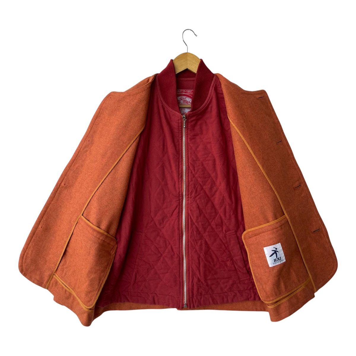 Hai Sporting Gear Hai Sporting Gear - "Nimbus-5" Satellite Map Wool Jacket Size US M / EU 48-50 / 2 - 4 Thumbnail
