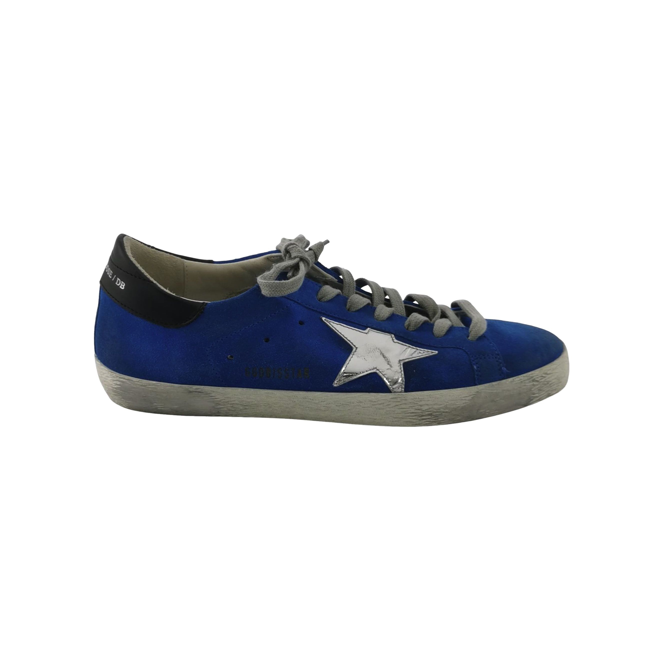 Golden Goose Golden Goose Blue Suede Super-Star Sneakers EU 41 Size US 8 / EU 41 - 1 Thumbnail