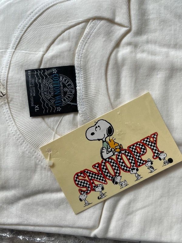 Peanuts Peanuts Snoopy x Cotton Way Sz XL Vintage 1996 Deadstock Size US XL / EU 56 / 4 - 4 Thumbnail