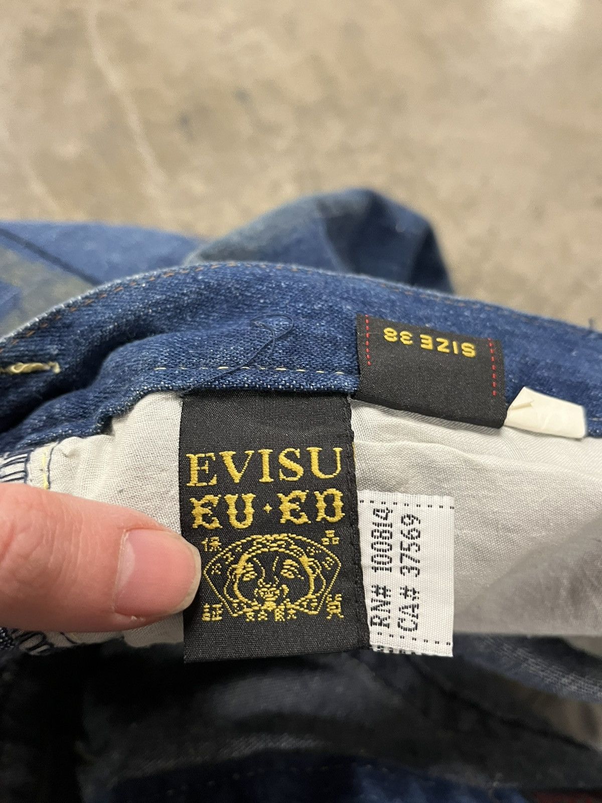 Evisu × Japanese Brand Evisu EU-ED vintage NWT baggy fit denim rare hype Size US 36 / EU 52 - 13 Thumbnail