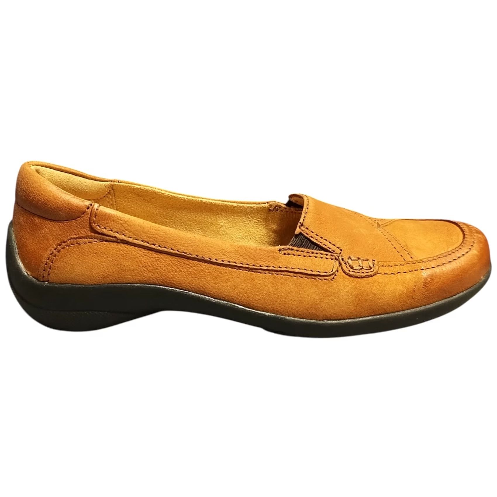 Naturalizer Naturalizer N5 Comfort Fiorenza Loafers Flats Womens Size 6M Brown & Black Leather Shoes Size US 6 / IT 36 - 2 Thumbnail