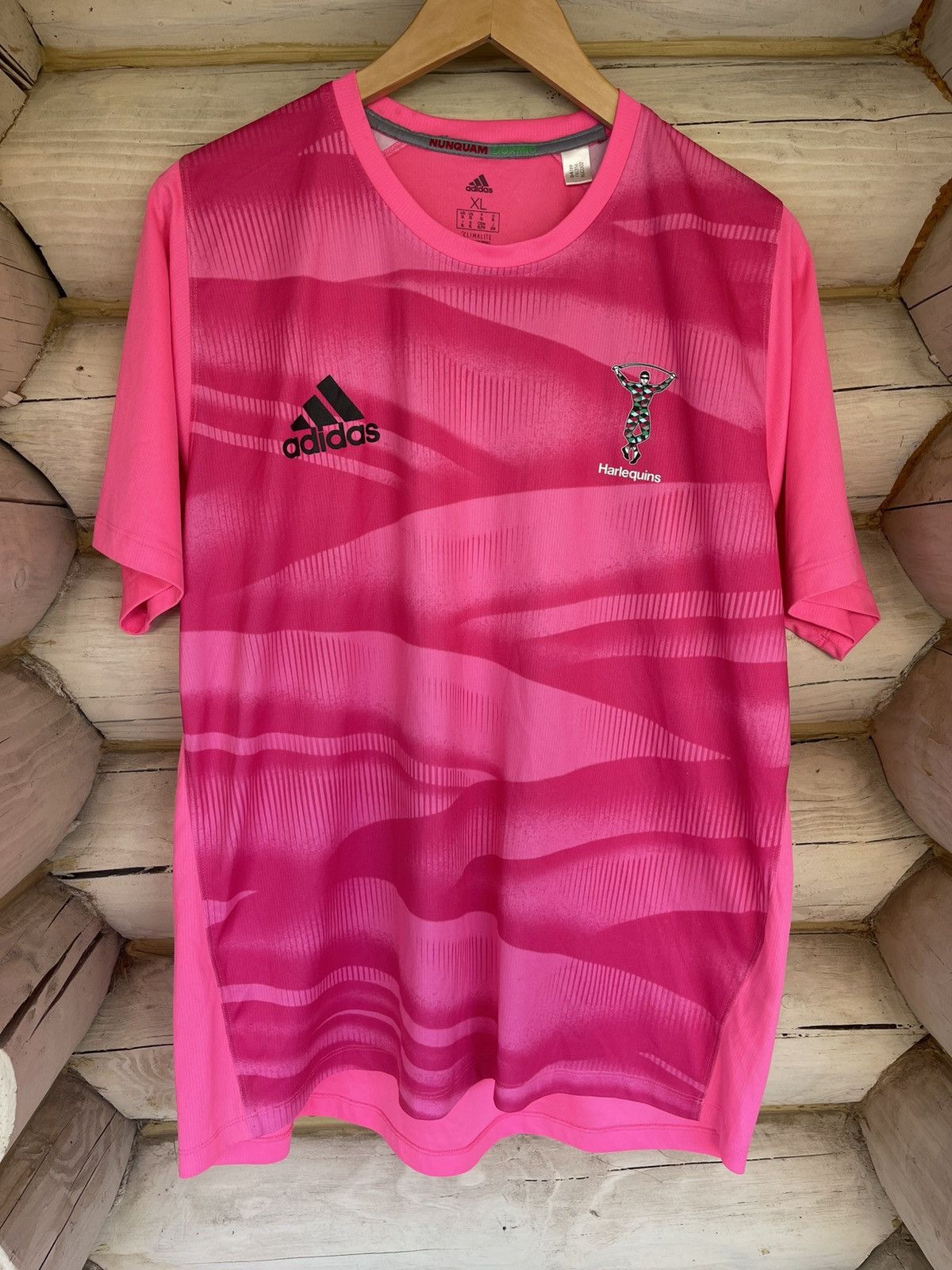 Adidas 2019 Adidas Harlequins pink rugby’s jersey Size US XL / EU 56 / 4 - 1 Thumbnail