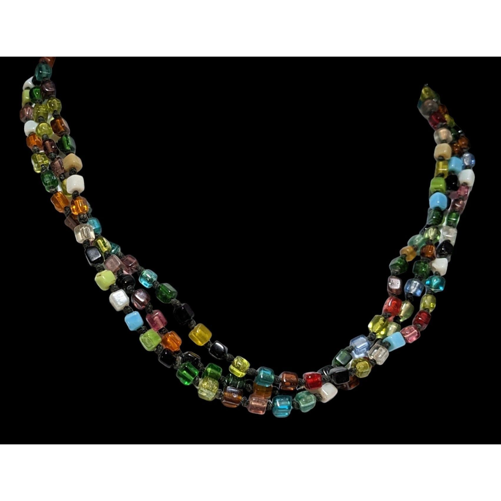 Other Rainbow Multilayer Glass Necklace Size ONE SIZE - 2 Thumbnail