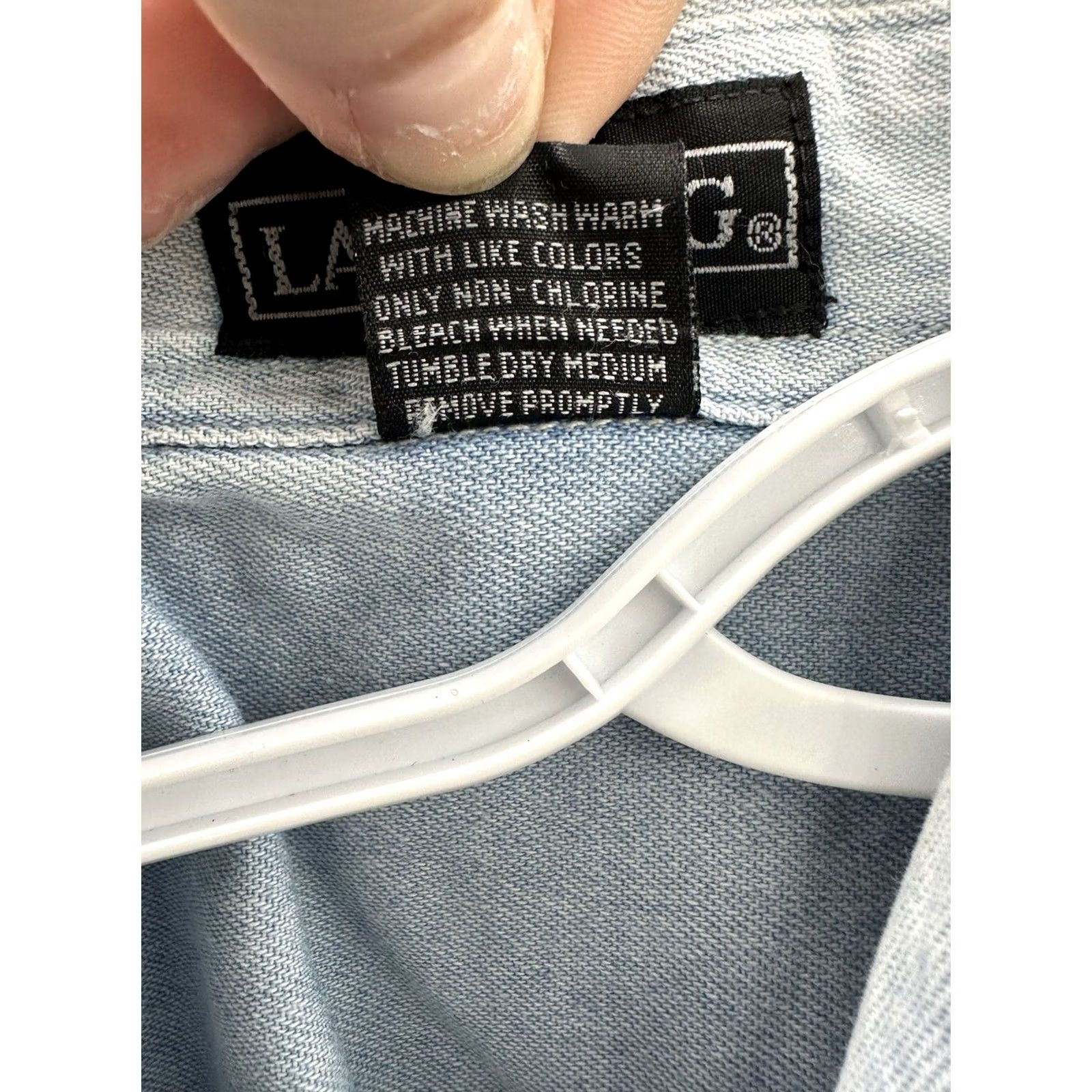 Vintage LA Loving Mens Shirt Button-Up Short Sleeve Medium Blue Cotton Knit 80s 90s Cars Classic Vintage Shirts Mens Size US M / EU 48-50 / 2 - 6 Thumbnail