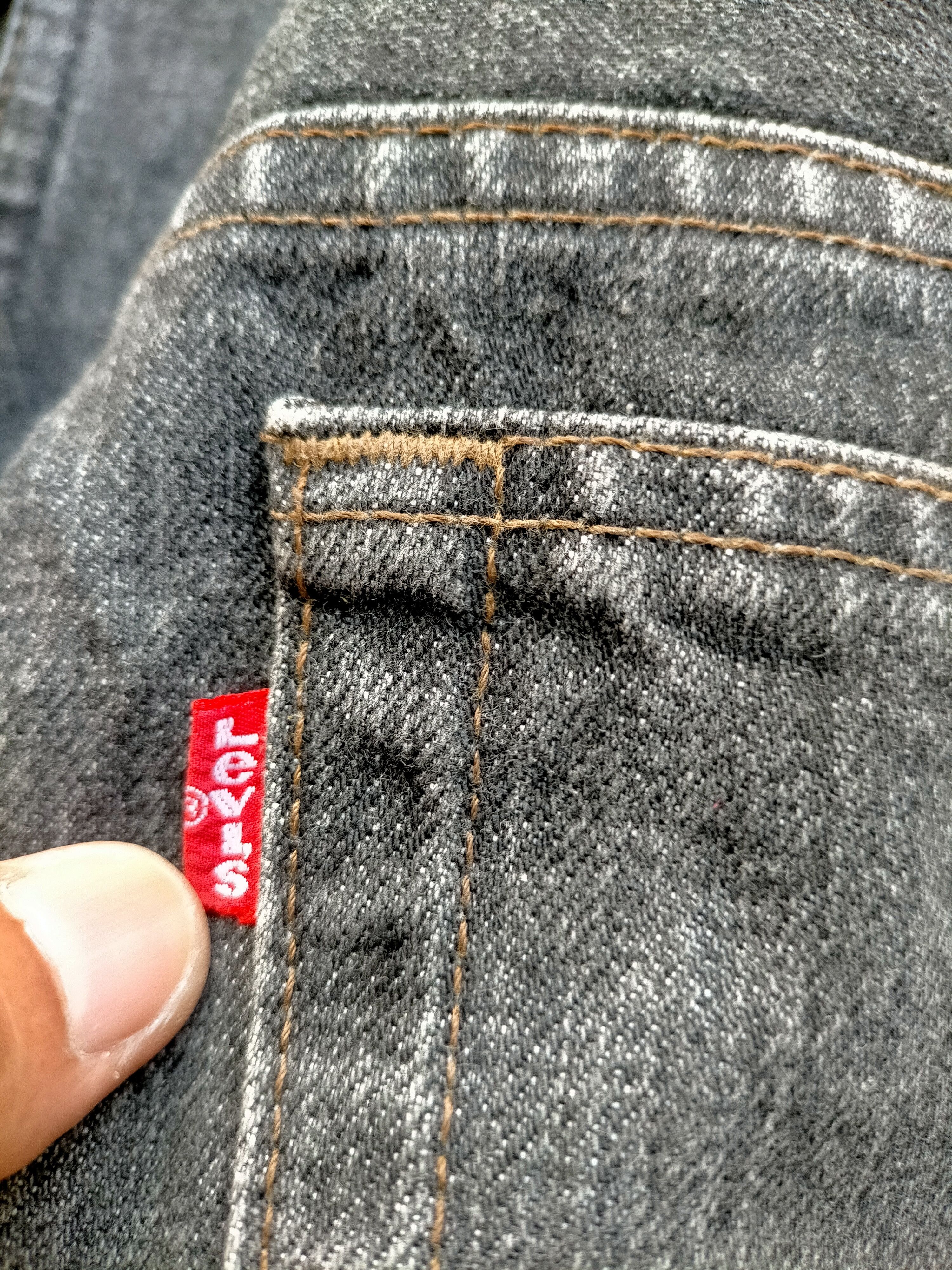 Japanese Brand Flare Jeans Levis 517 Boot cut Black Denim Size US 32 / EU 48 - 18 Thumbnail