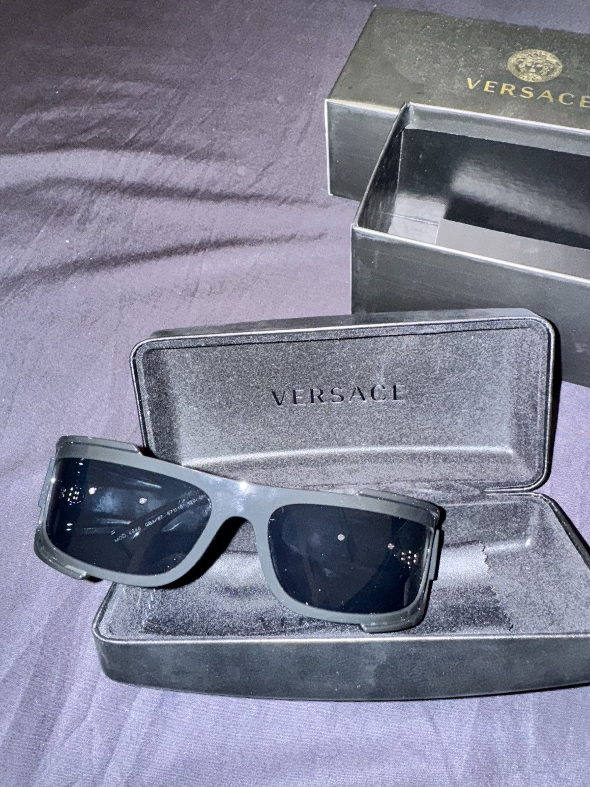 Versace Versace Medusa sunglasses Size ONE SIZE - 1 Thumbnail