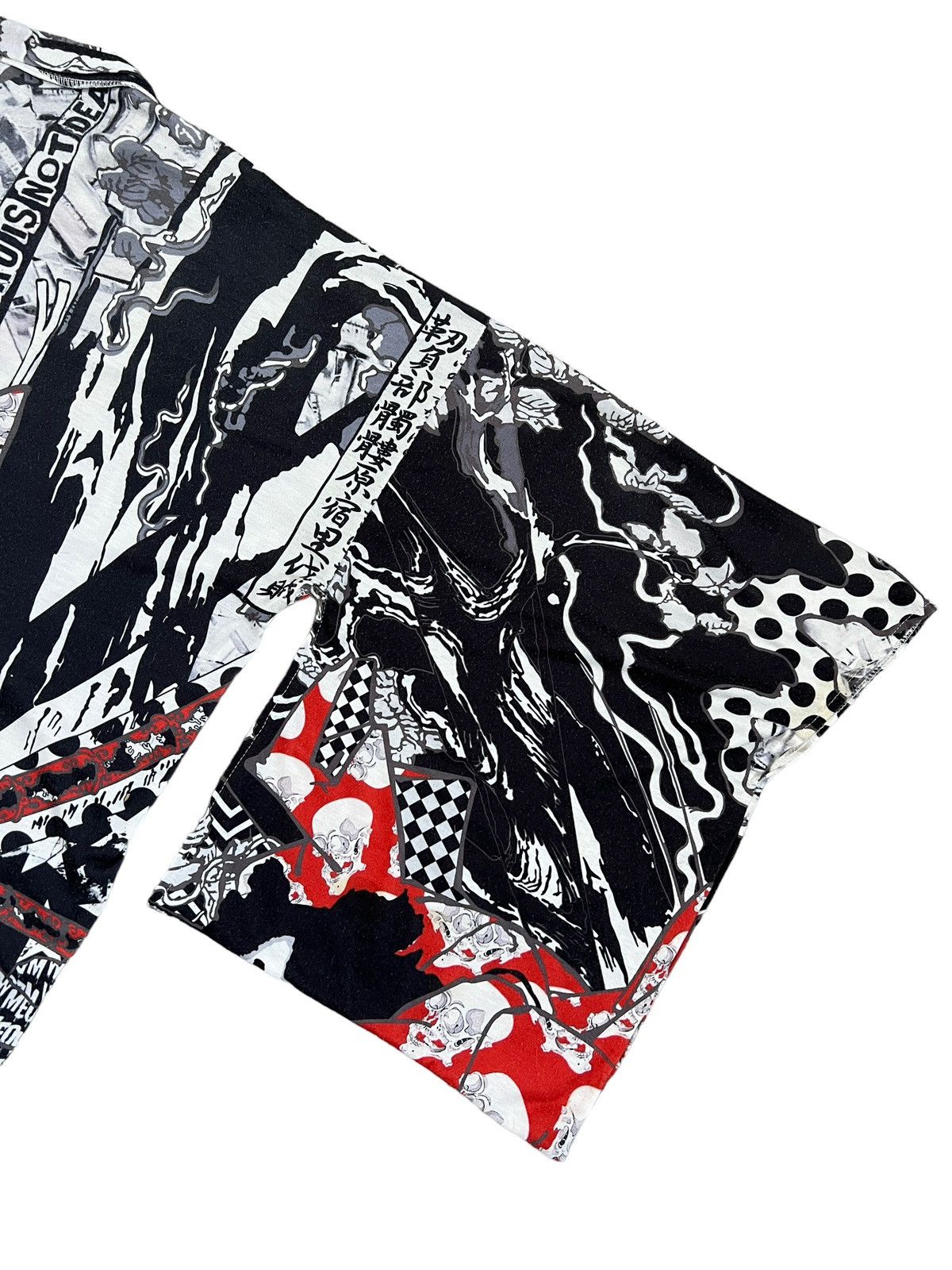 Japanese Brand ACDC RAG 🇯🇵 Harajuku Skulls Punk Kimono Size US M / EU 48-50 / 2 - 15 Thumbnail