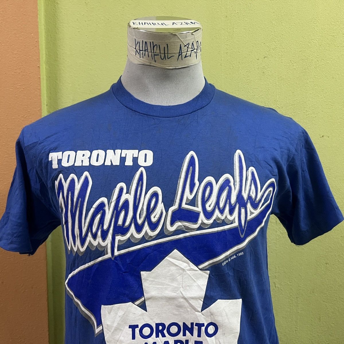 NHL × Vintage VINTAGE NHL 1992 TORONTO MAPLE LEAFS Size US S / EU 44-46 / 1 - 2 Thumbnail