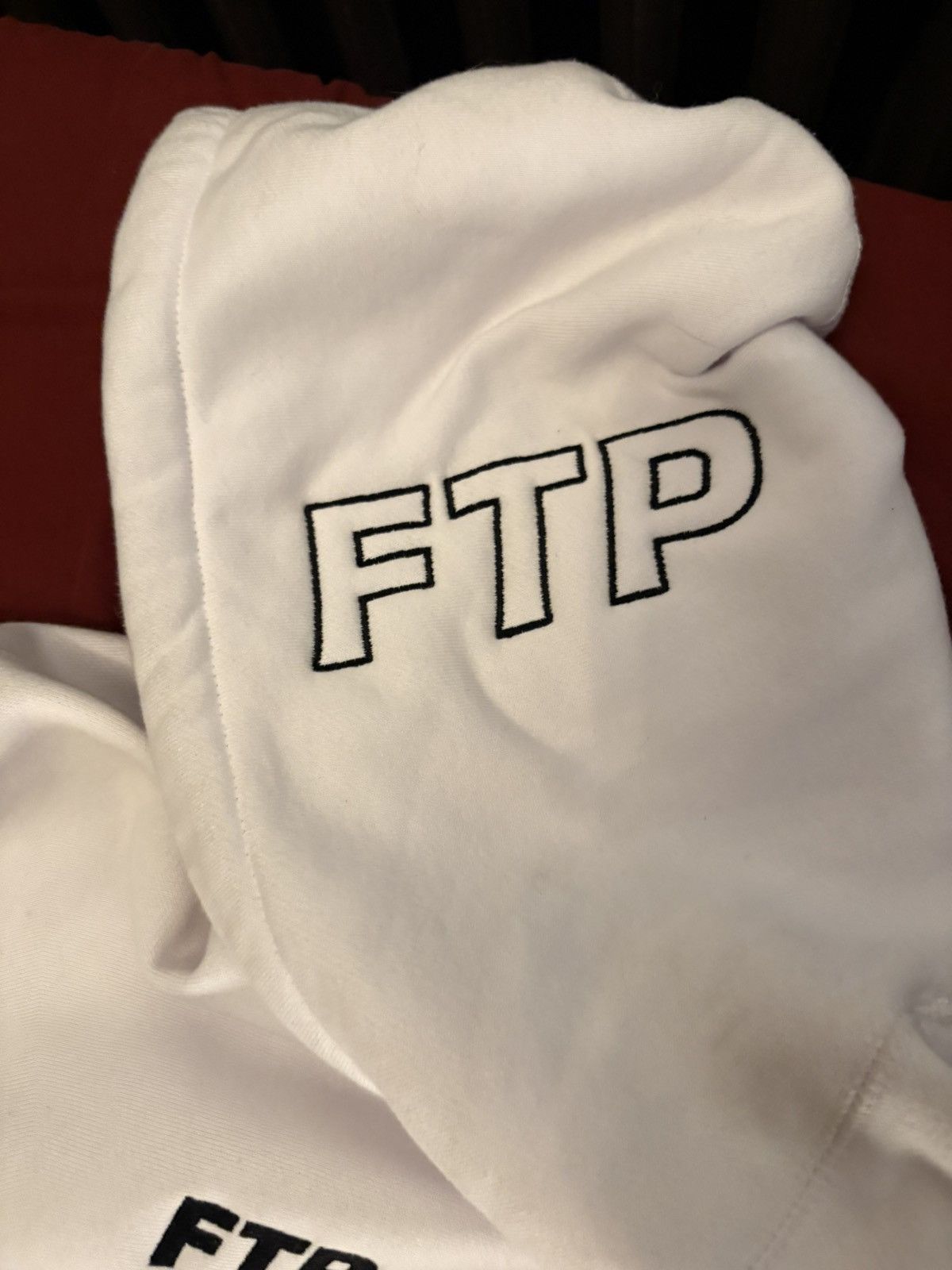 Fuck The Population FTP is not a Skateboard Company white hoodie Size US L / EU 52-54 / 3 - 2 Thumbnail