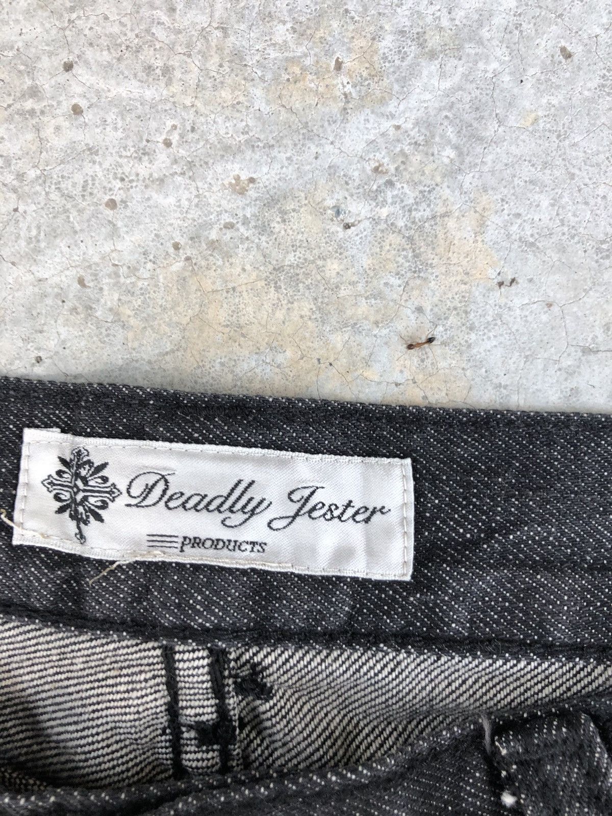 If Six Was Nine Japanese Deadly Flared Jeans Distressed Jeans Size US 33 - 16 Thumbnail