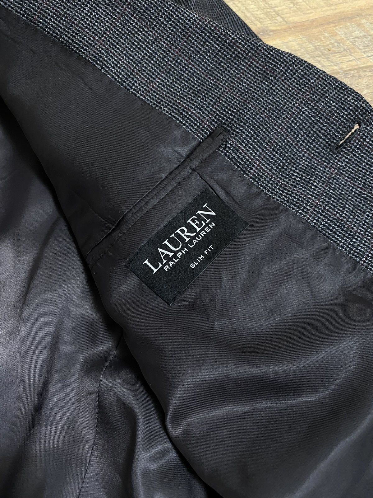 Ralph Lauren Ralph Lauren Grey Wool Sport Coat Slim Fit 40 Short Size 40S - 7 Thumbnail