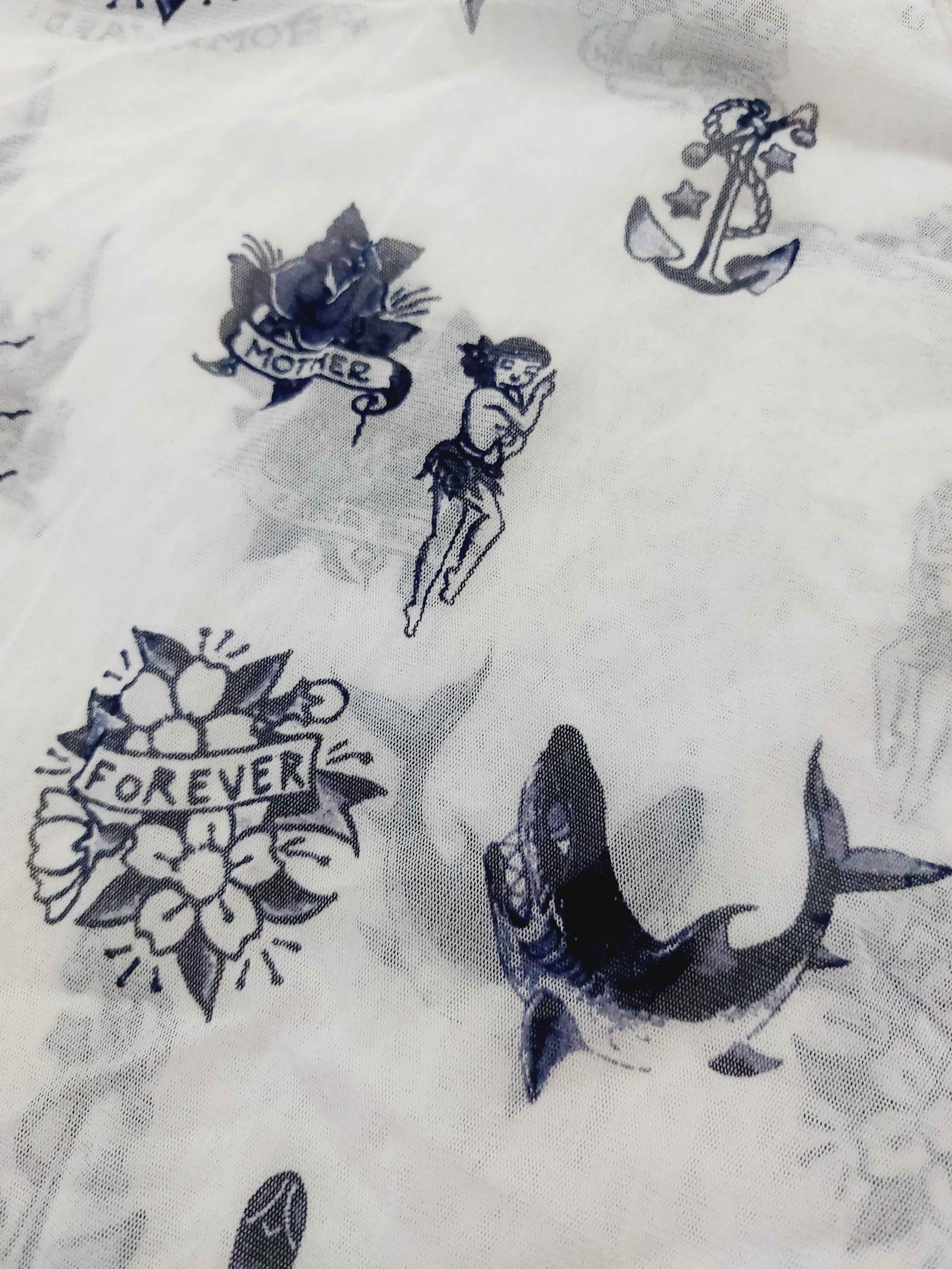 Jean Paul Gaultier Jean Paul Gaultier Pin Up Girl Sailor Marine T-Shirt Top Size US M / EU 48-50 / 2 - 6 Thumbnail
