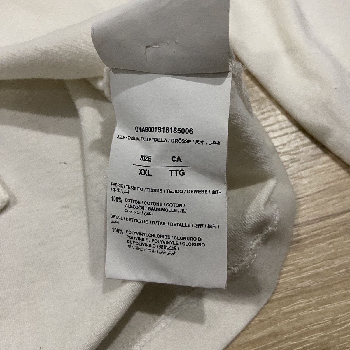 Off-White Off-white L/S tee Size US XXL / EU 58 / 5 - 3 Thumbnail