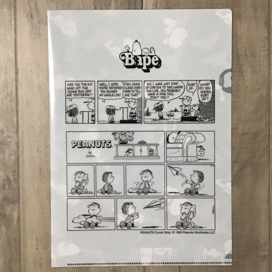 Bape BAPE × Peanuts Snoopy ABC CAMO Clear File Set a bathing ape Size ONE SIZE - 7 Thumbnail