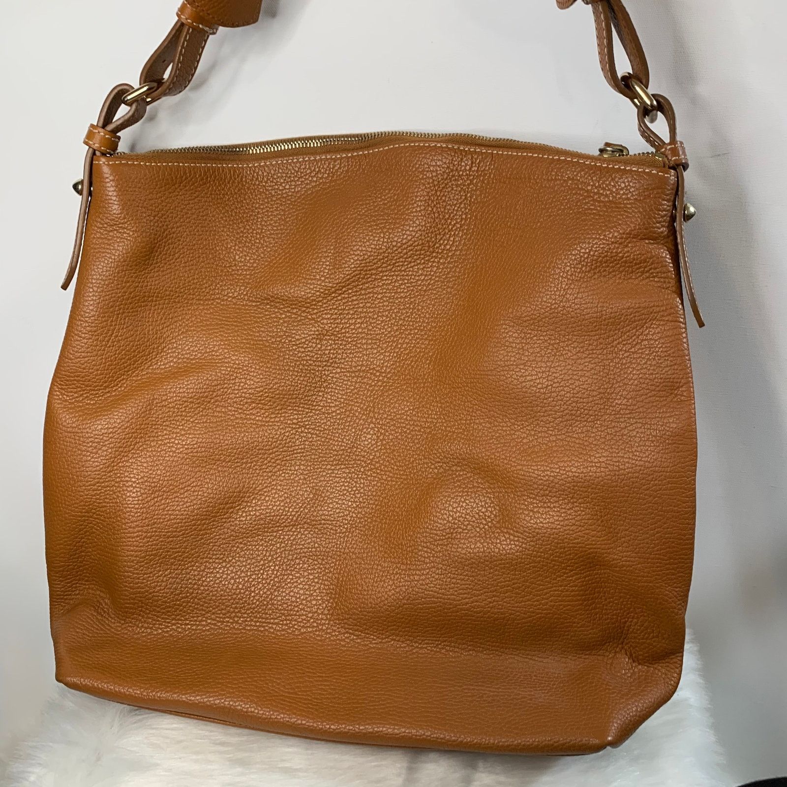 Dooney & Bourke Dooney & Bourke Brown Genuine Leather Handbags Size ONE SIZE - 2 Thumbnail