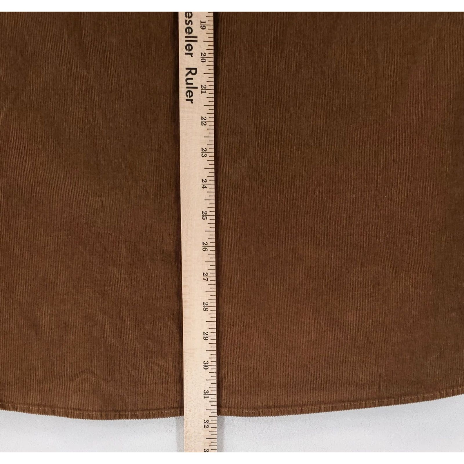 Vintage LL Bean Pinwale Corduroy Button Down Shirt Brown Mens XLT Regular Long Sleeve Button-Down Shirt Mens Brown Corduroy LL Bean XLT Size US XL / EU 56 / 4 - 5 Thumbnail