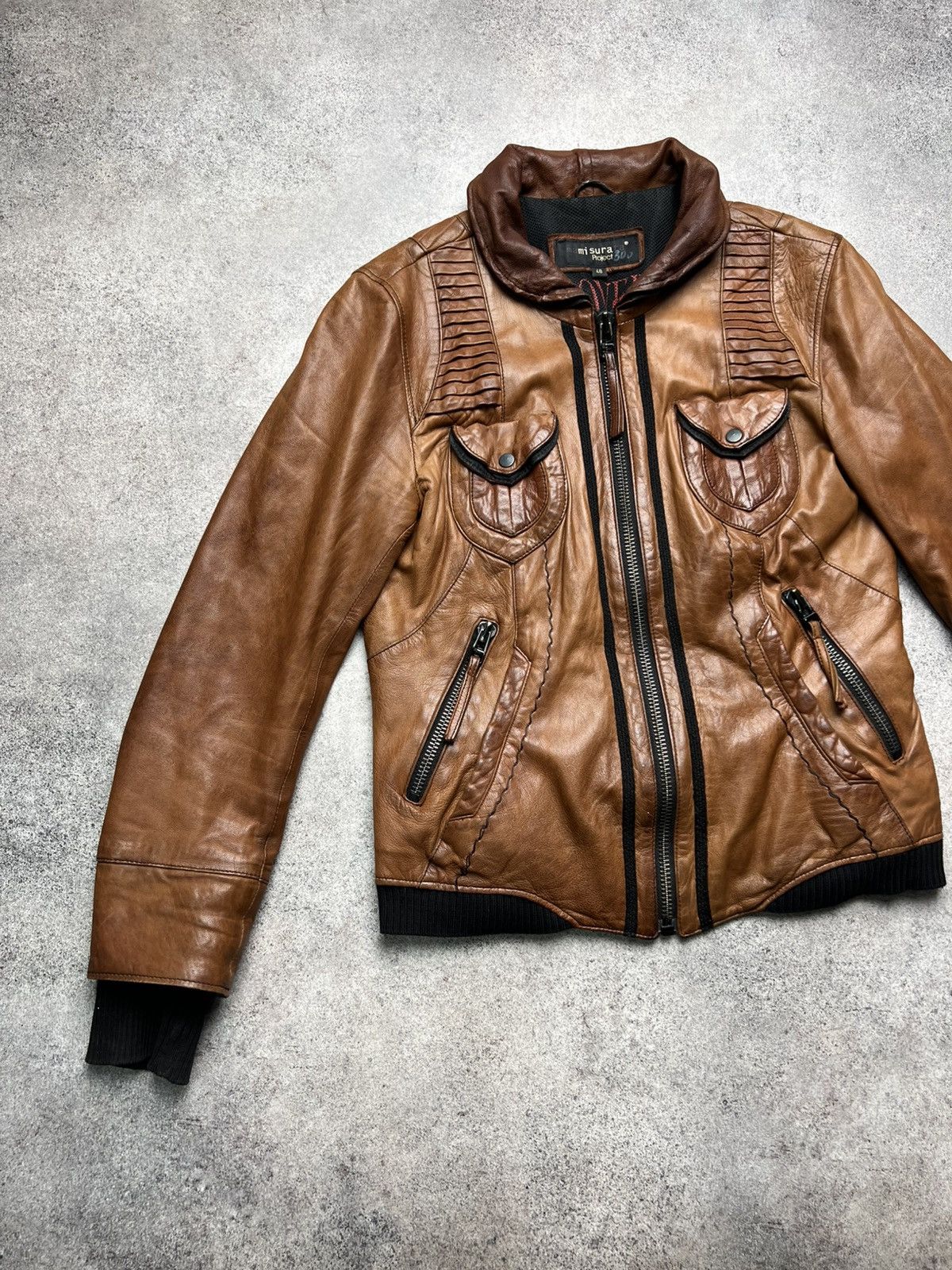 Hysteric Glamour Vintage faded leather japanese jacket Size S / US 4 / IT 40 - 2 Thumbnail