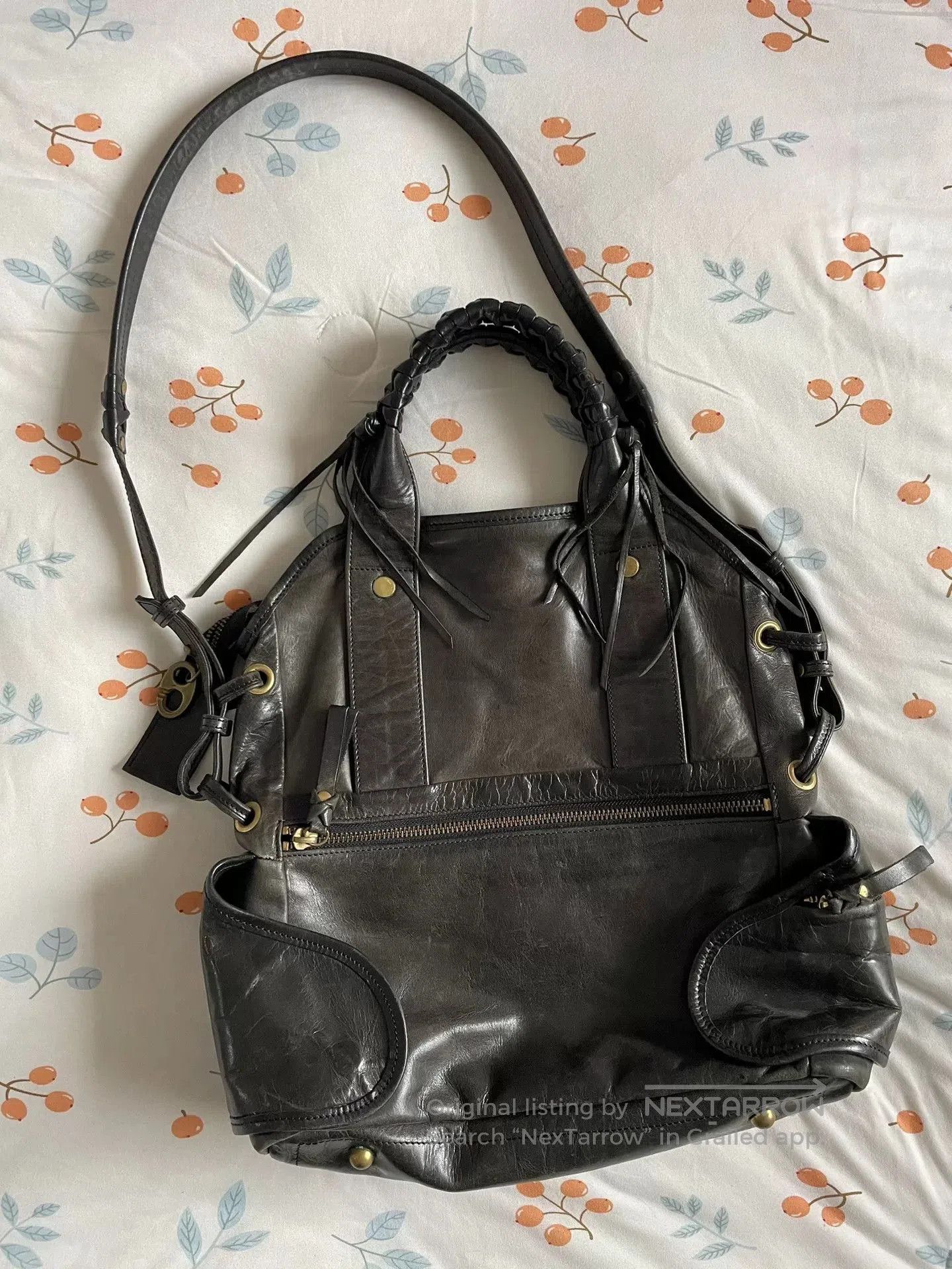 Berluti corneliani leather handbag crossbody bag. Size ONE SIZE - 1 Thumbnail