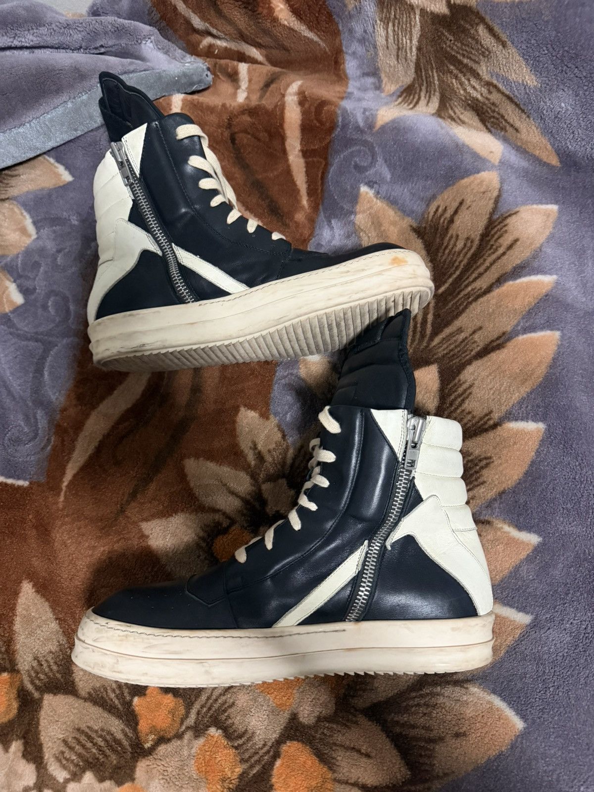 Rick Owens 2016 Geo baskets Size US 9 / EU 42 - 5 Thumbnail
