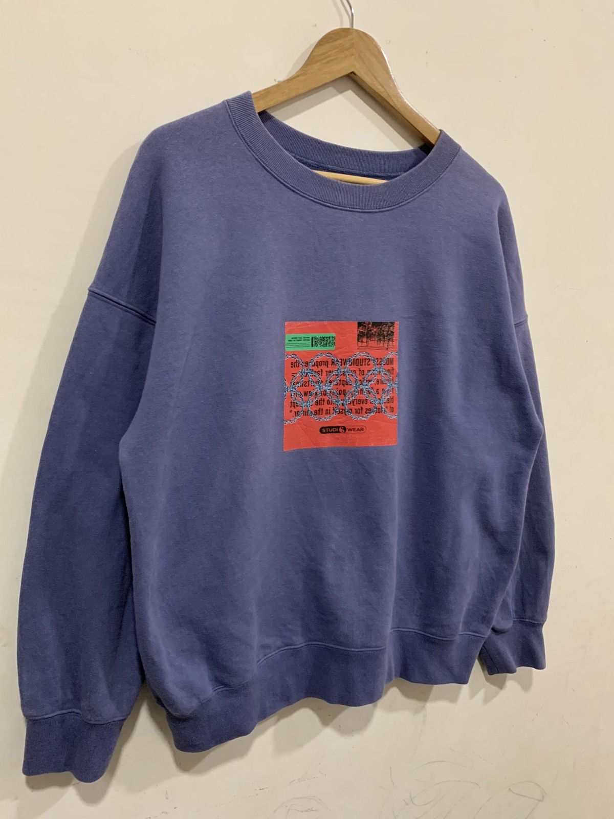 MOUSSY Moussy Studiowear Sweatshirt Size US XL / EU 56 / 4 - 3 Thumbnail