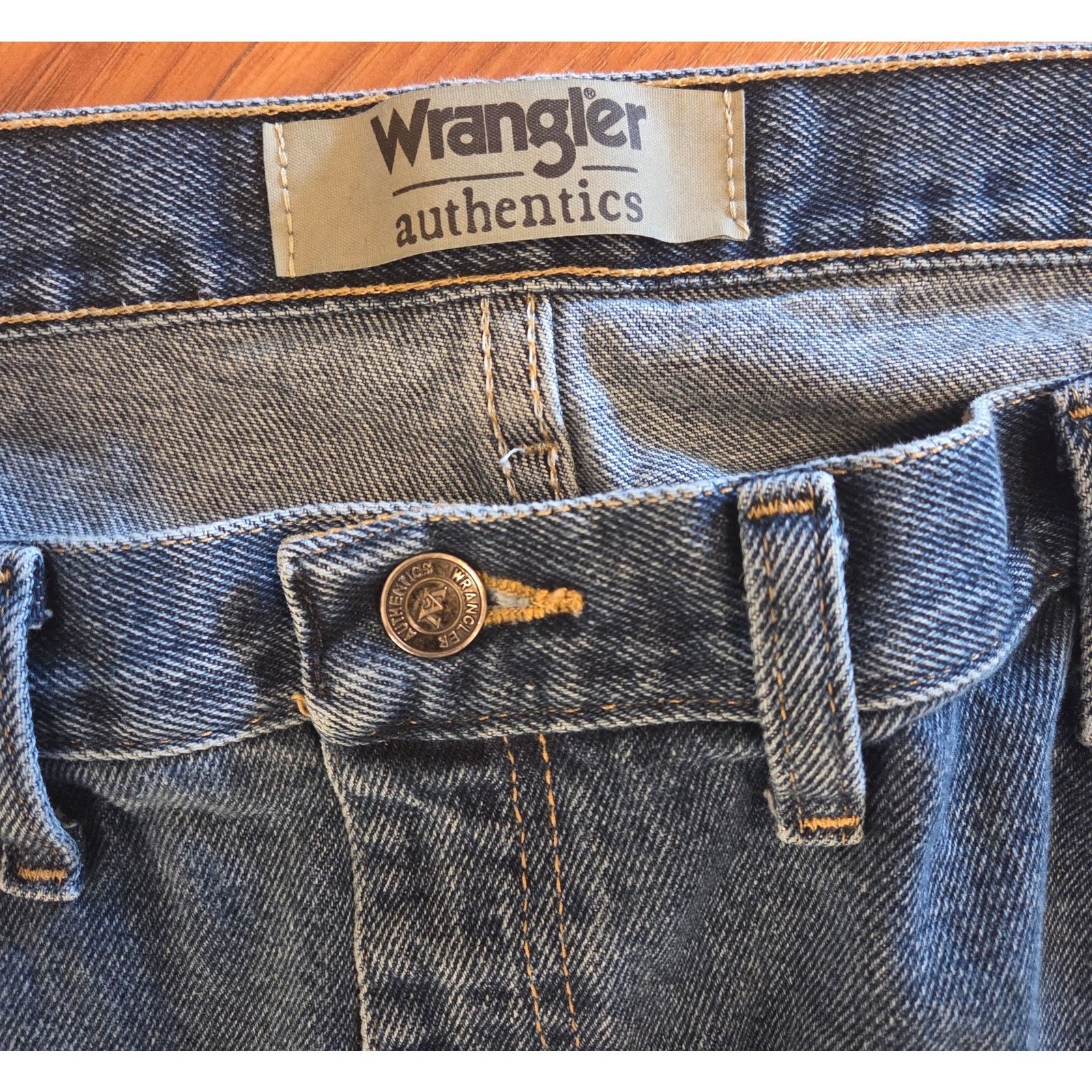 Wrangler Wrangler Men's Jeans - Blue - Size 44x29 - Great Condition! Size US 44 / EU 60 - 5 Thumbnail