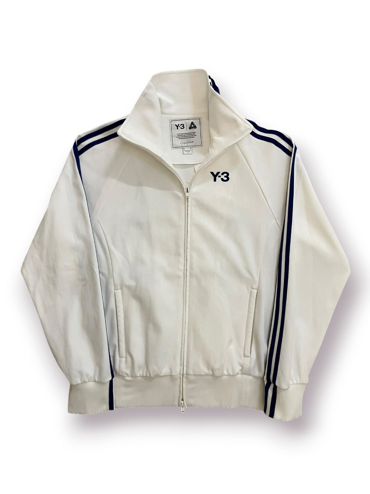 Adidas × Palace × Y-3 Y-3 Palace Track Jacket White/Purple | Grailed