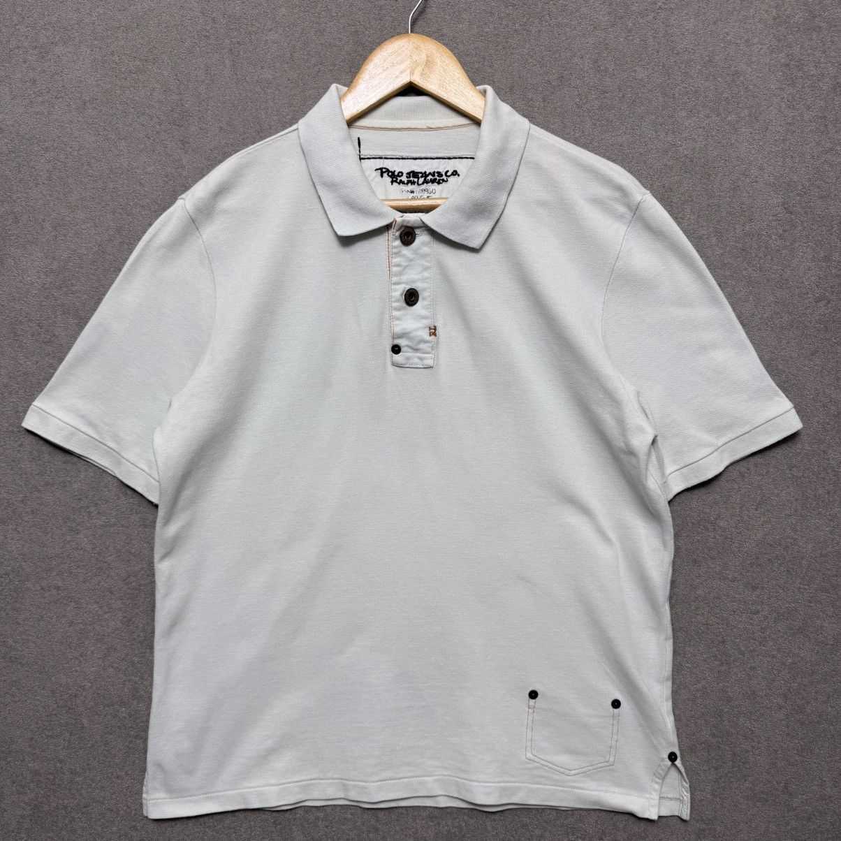 Ralph Lauren Vintage Single Stitch Polo Ralph Lauren Hidden Pocket Size US L / EU 52-54 / 3 - 1 Thumbnail