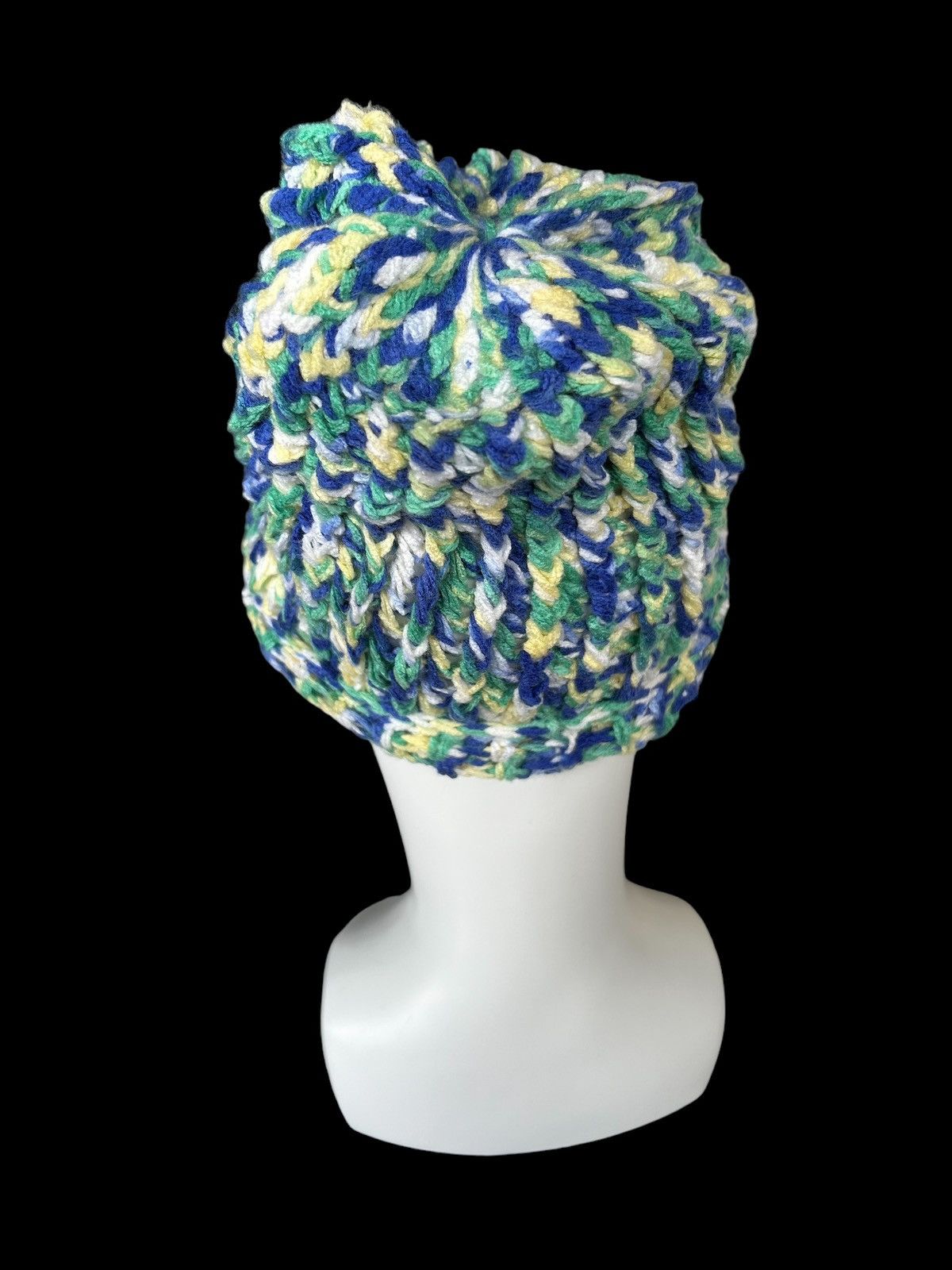 14th Addiction × Japanese Brand Crochet knitted Multicolor Beanie Hats Size ONE SIZE - 4 Thumbnail