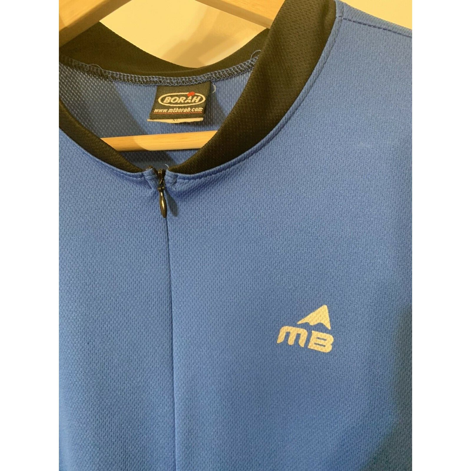Other Mt Borah XL Black Blue Half Zip Cycling Jersey 3 Bottle Pock Size US XL / EU 56 / 4 - 4 Thumbnail