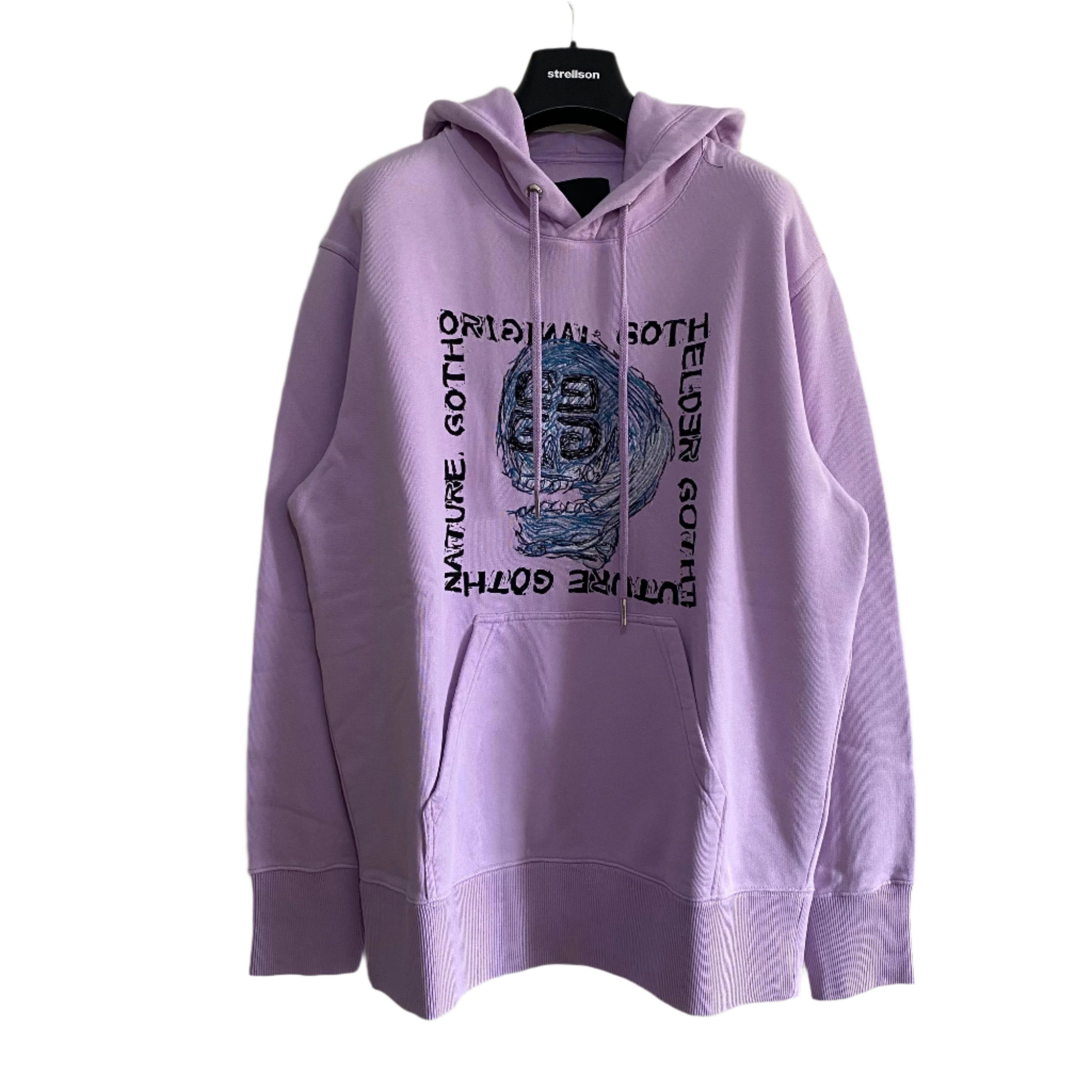 Givenchy x Josh Smith Lilac Embroidered 4G Skull Logo Hoodie Size US M / EU 48-50 / 2 - 1 Thumbnail
