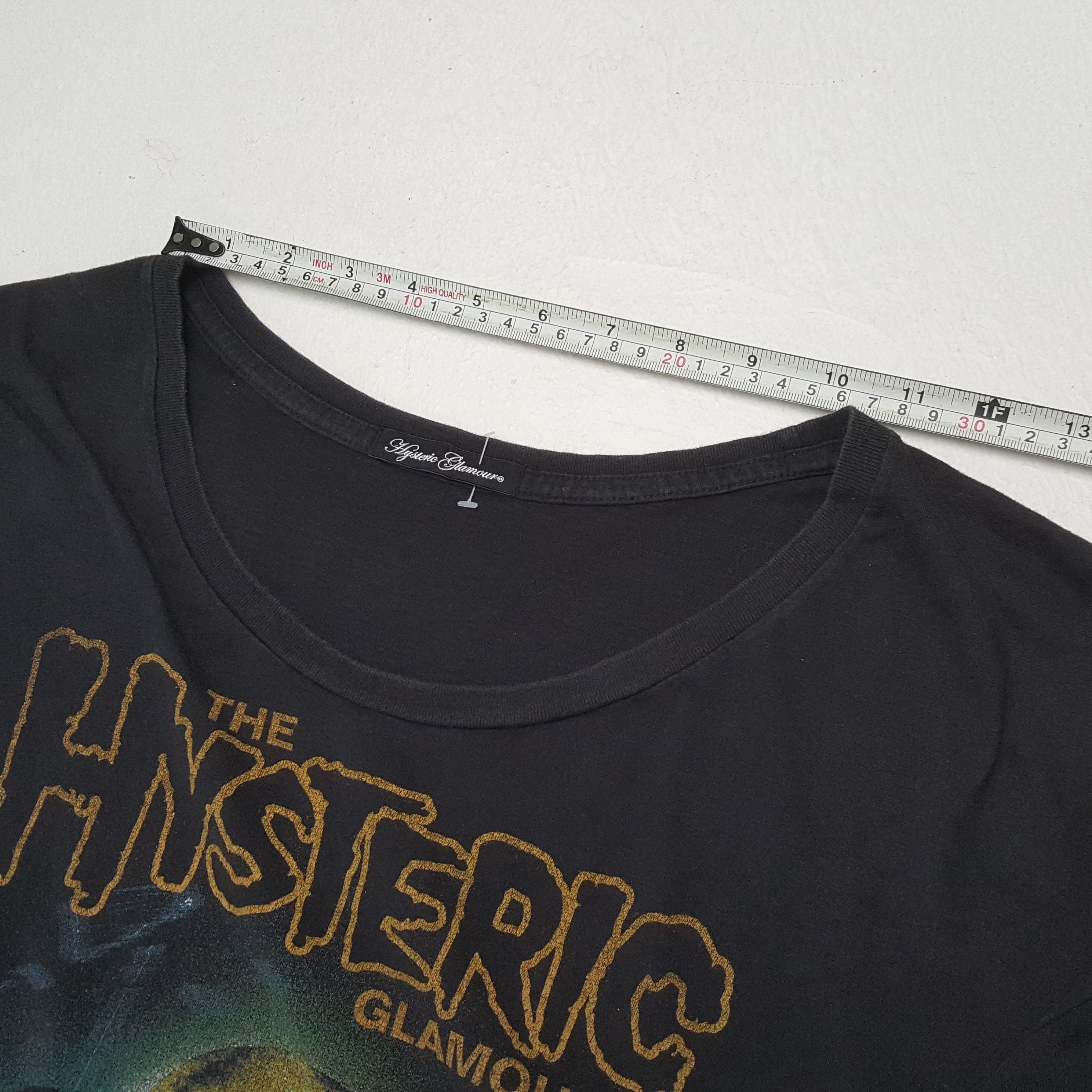 Hysteric Glamour × Japanese Brand × Vintage Vintage HYSTERIC GLAMOUR Japanese Fashion Brand T-Shirt Size XXL / US 16-18 / IT 52-54 - 8 Thumbnail